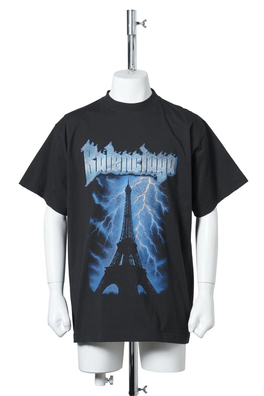 OVERSIZED T-SHIRT / 1000:BLACK