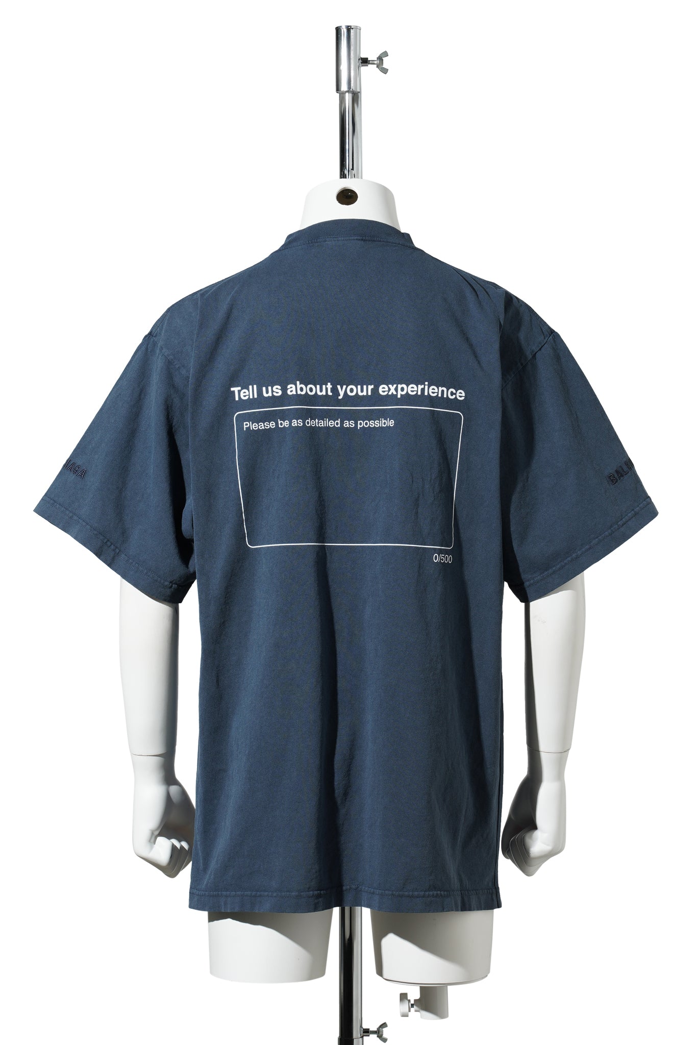 TWISTED T-SHIRT / 8806:WASHED NAVY