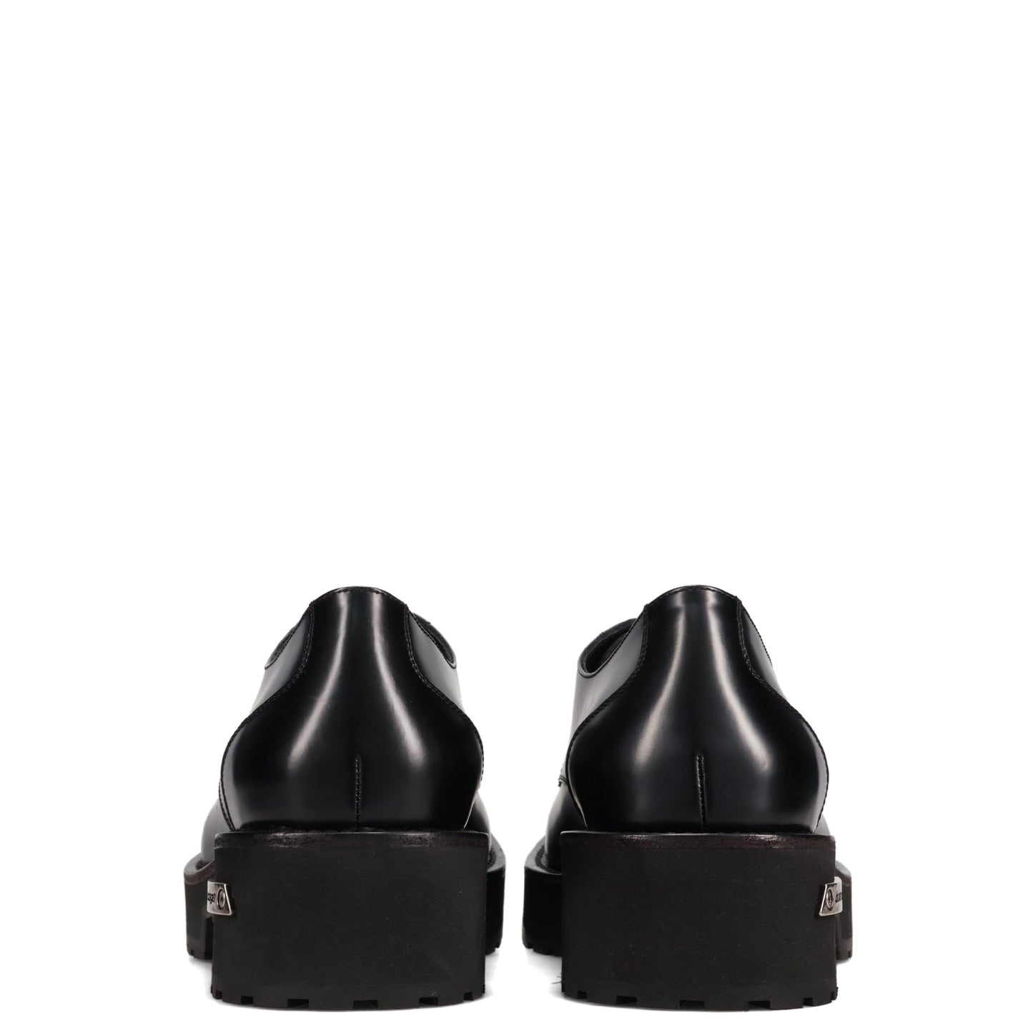 VENOM DERBY LEATHER / 1081:BLACK/SILVER