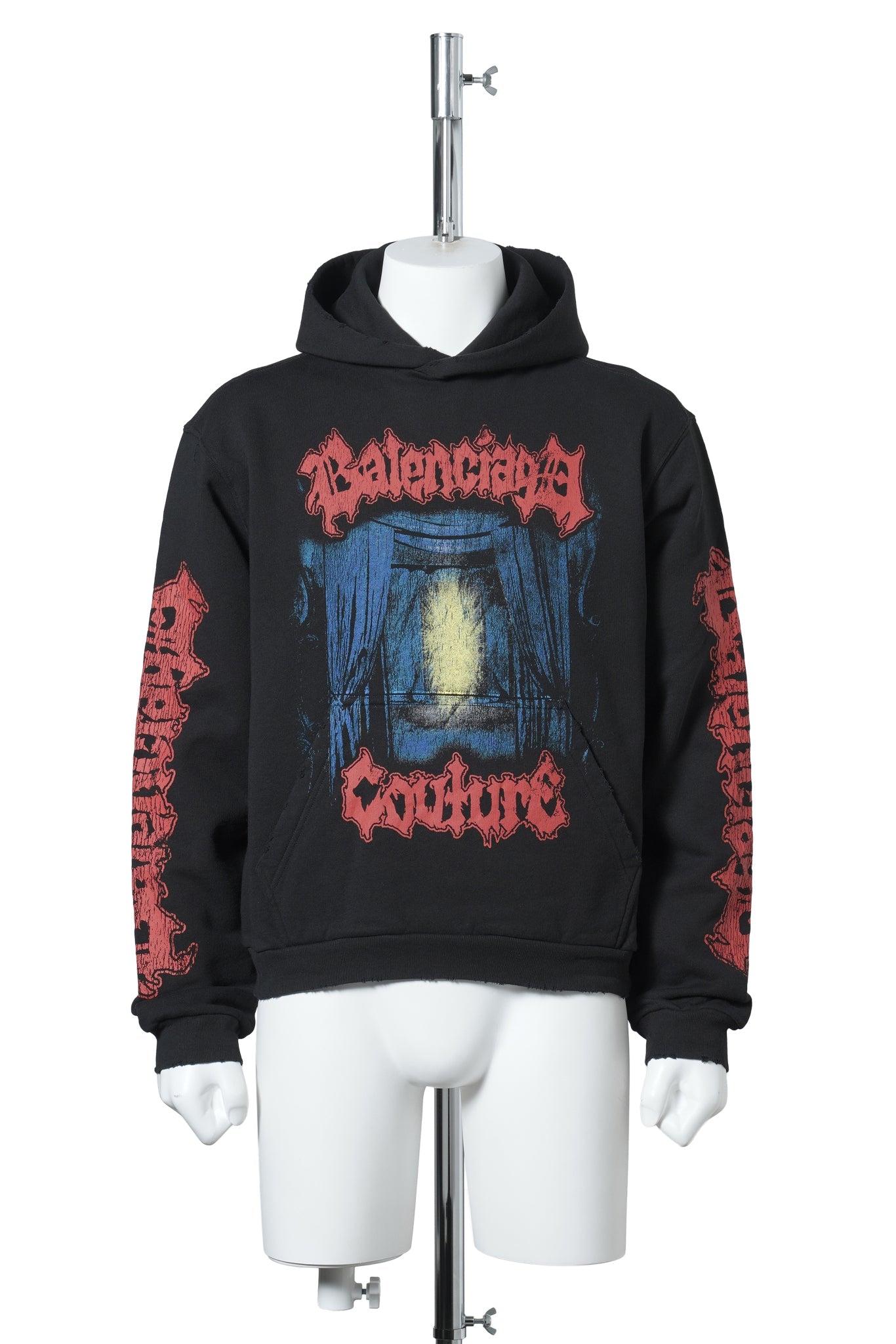 MEDIUM FIT HOODIE / 1000:BLACK