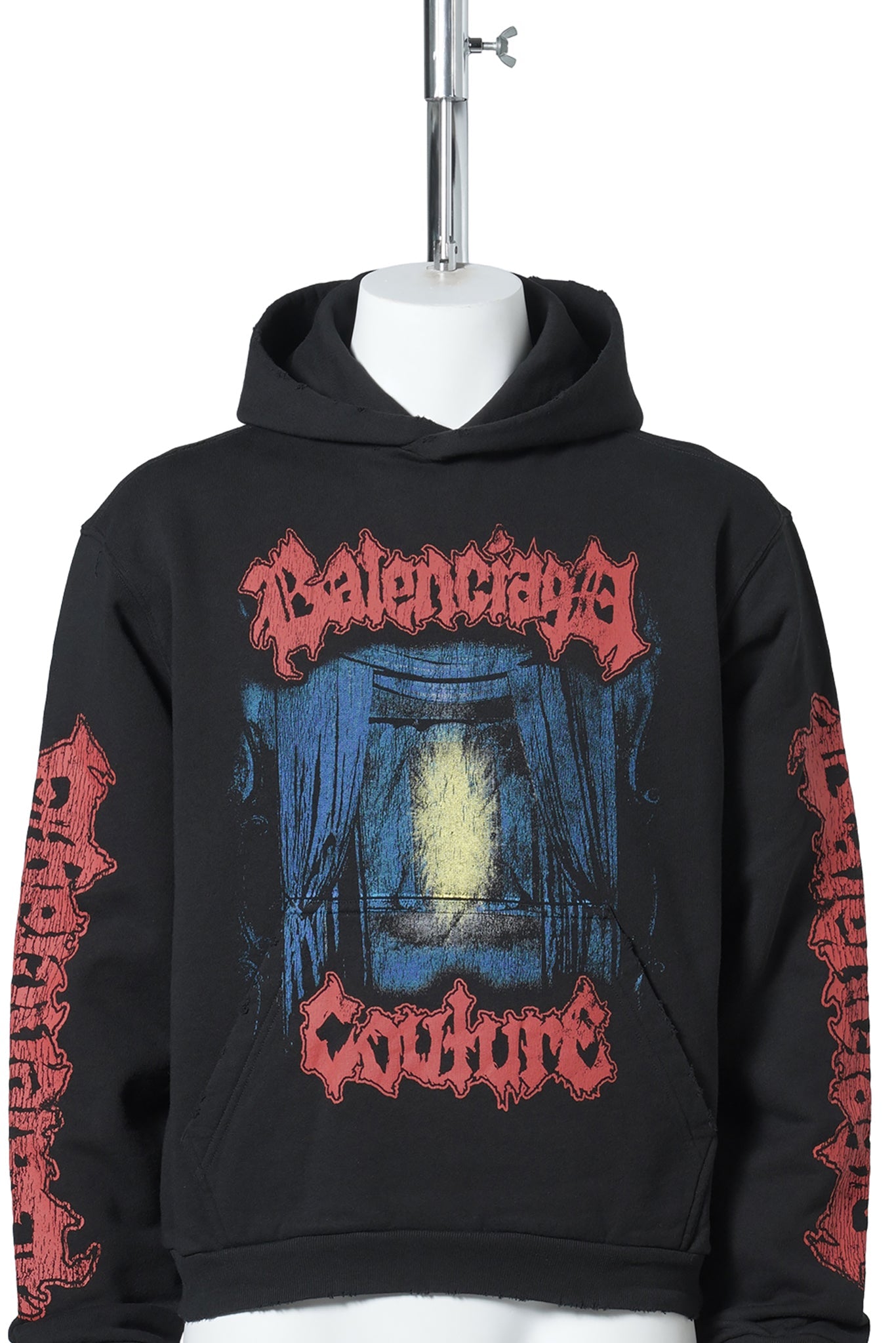 MEDIUM FIT HOODIE / 1000:BLACK