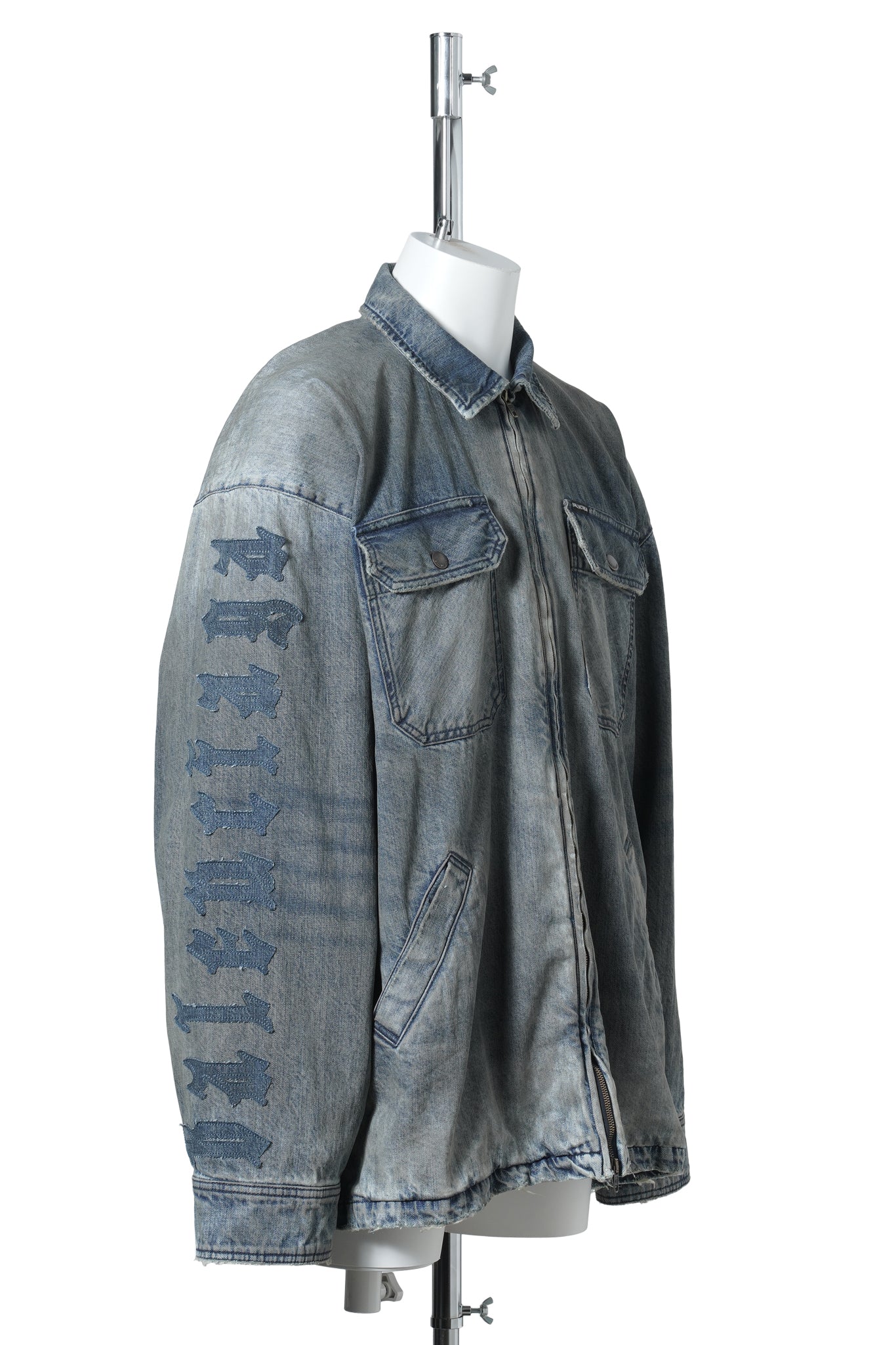 OVERSHIRT / 1505:DIRTY GREY/LIGHT BLUE