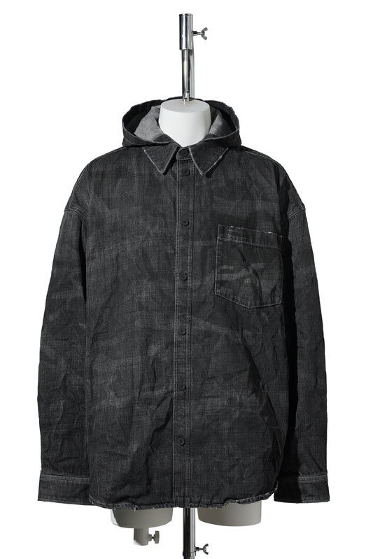 SHIRT PARKA / 4864:CAMOUFLAGE/BLACK
