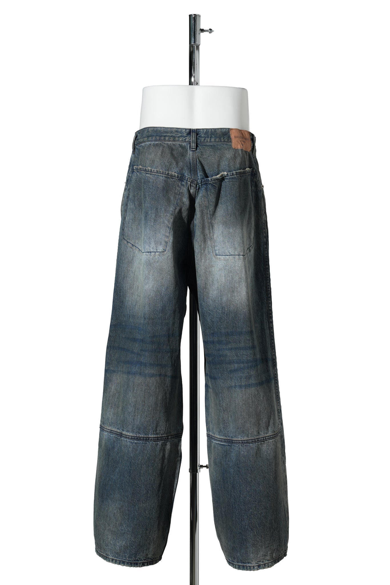 MINIMAL BAGGY PANTS / 1505:DIRTY GREY/LIGHT BL