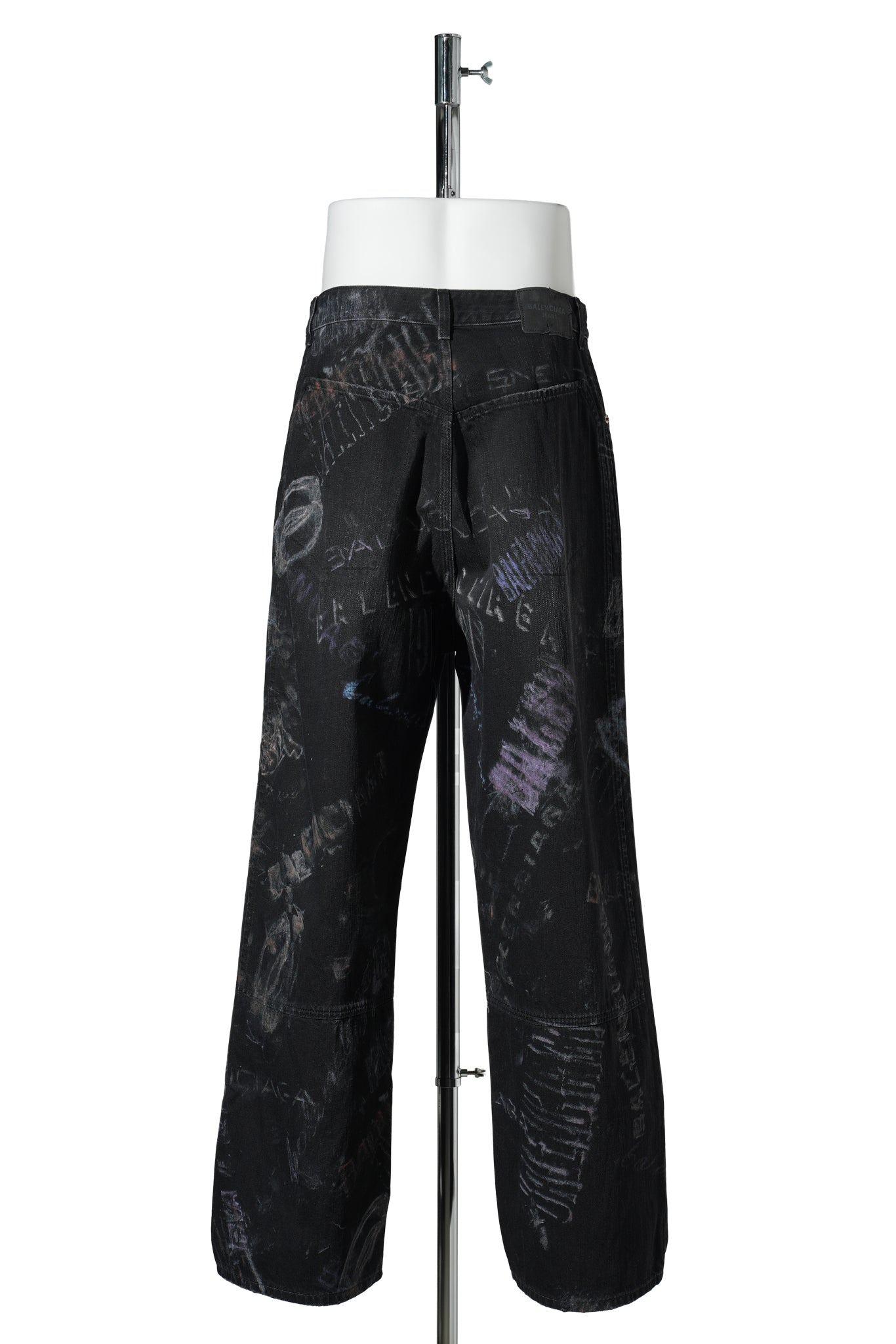 MINIMAL BAGGY PANTS / 1037:BLACK FADE OUT