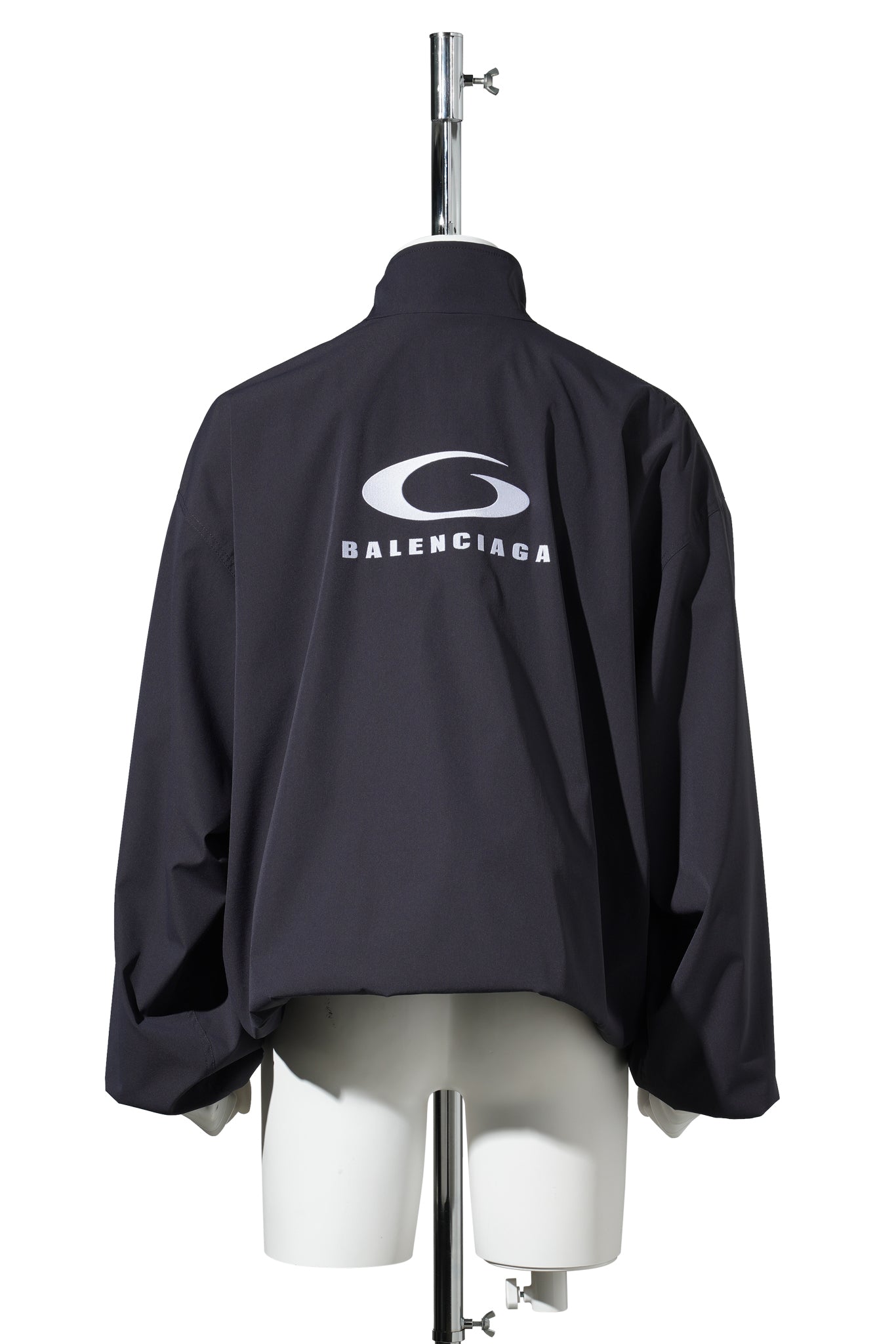 FOLDED TRACKSUIT JACKET / 1055:WASHED BLACK