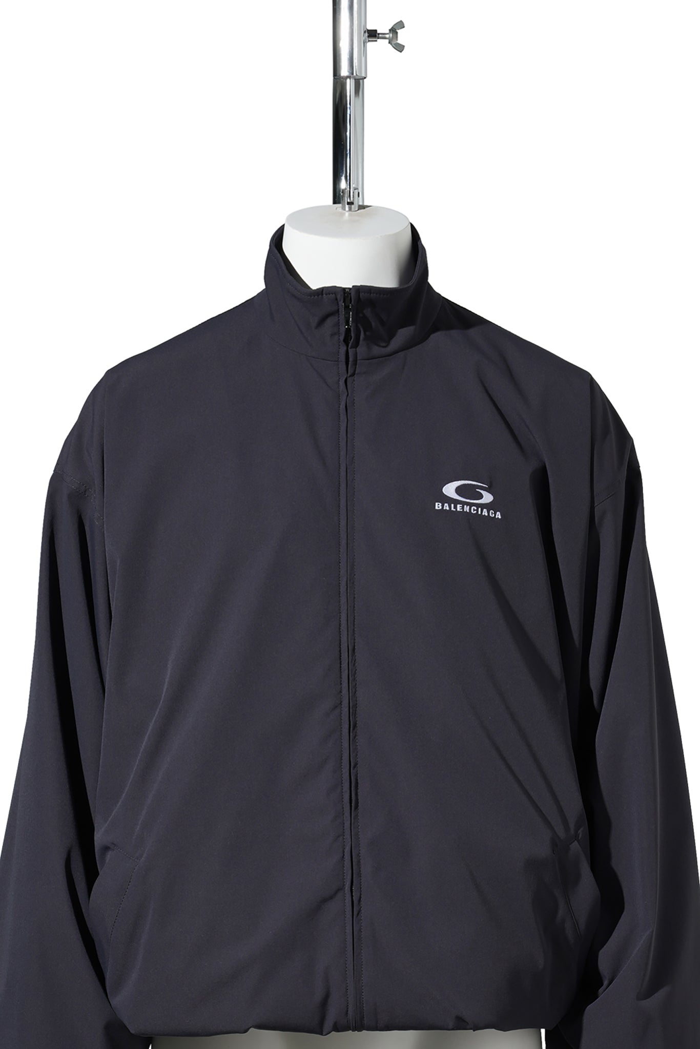 FOLDED TRACKSUIT JACKET / 1055:WASHED BLACK