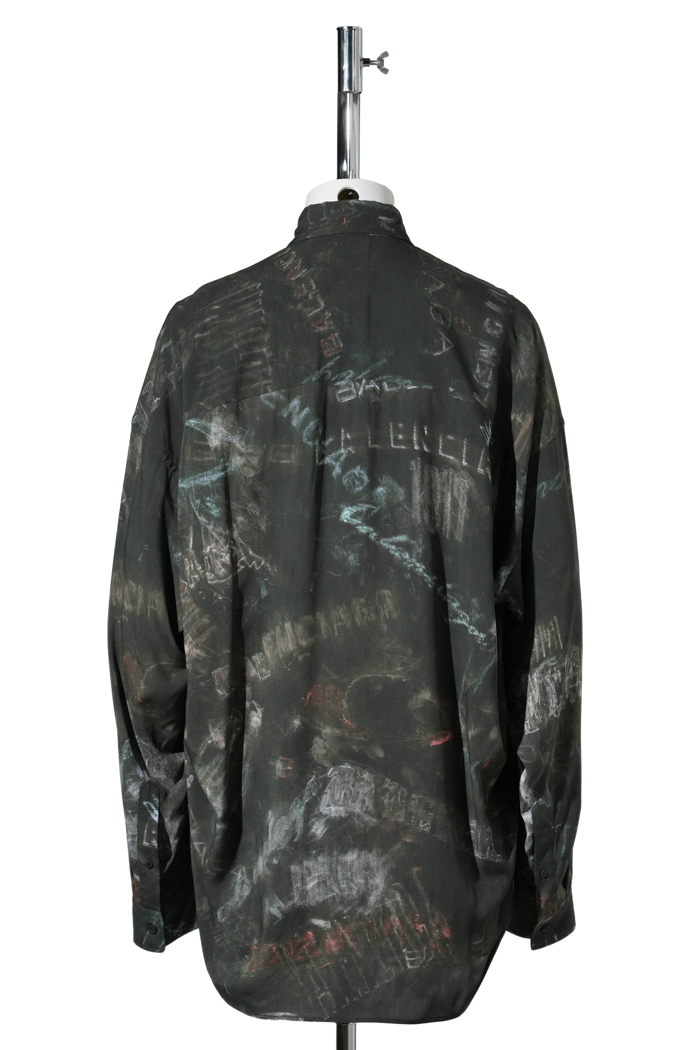 L/S COCOON SHIRT / 1055:WASHED BLACK