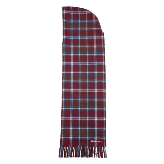 HOODED SCARF / 6164:BURGUNDY