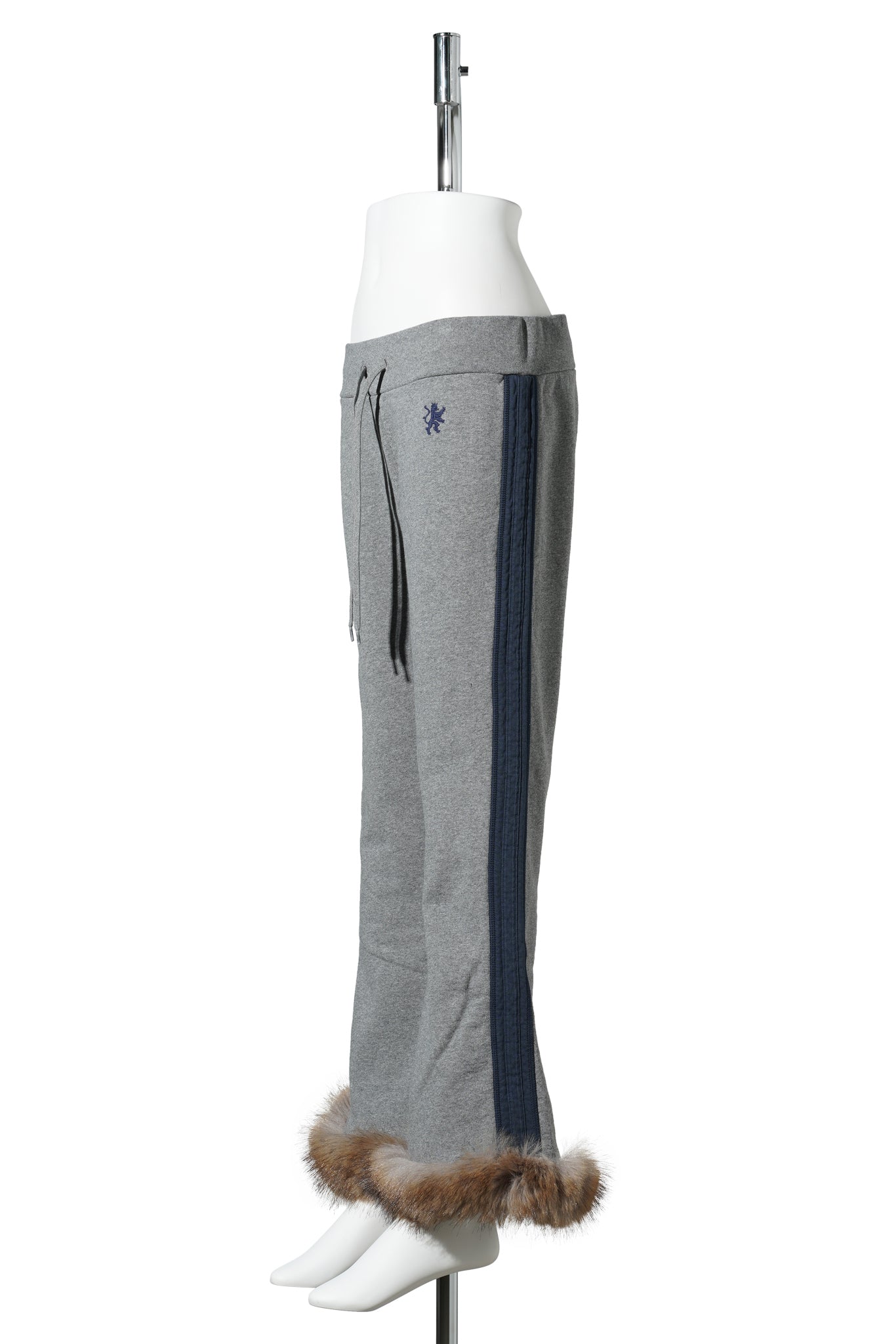 FLARED CAPRI SWEATPANTS / 3441:DRK HEATR GREY/WSH N