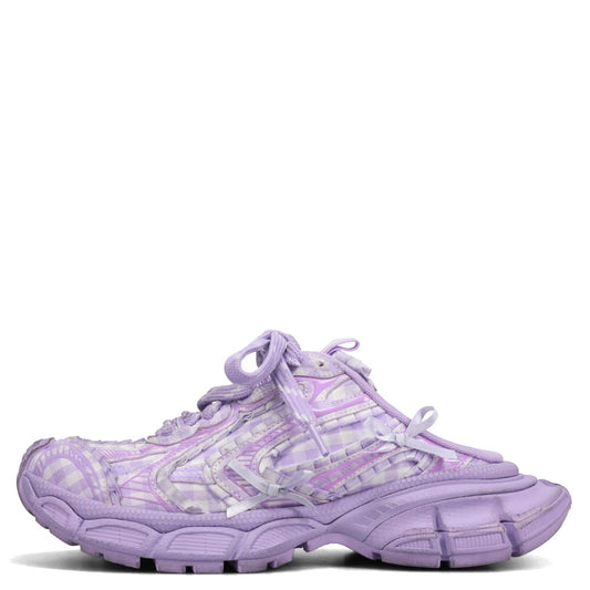 W 3XL MULE CHECK / 5550:LILAC MIX