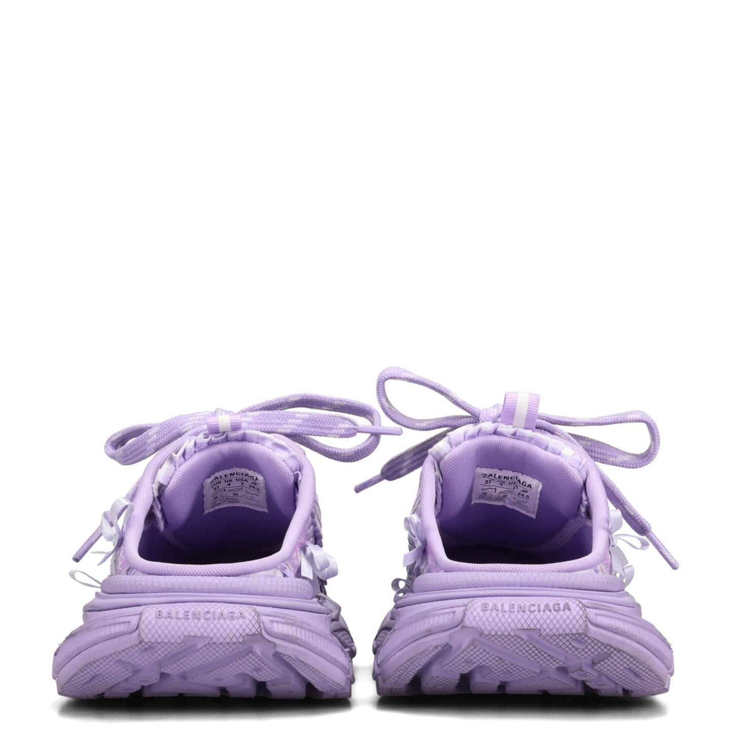 W 3XL MULE CHECK / 5550:LILAC MIX