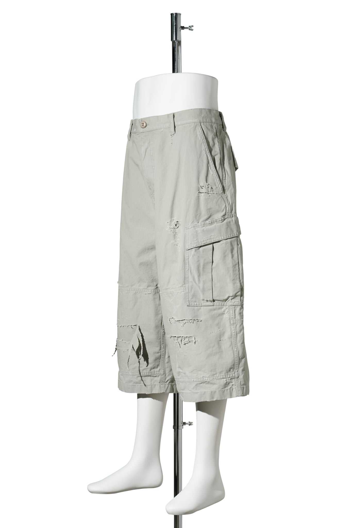 CROPPED CARGO PANTS / 2801:MILITARYBEIGE