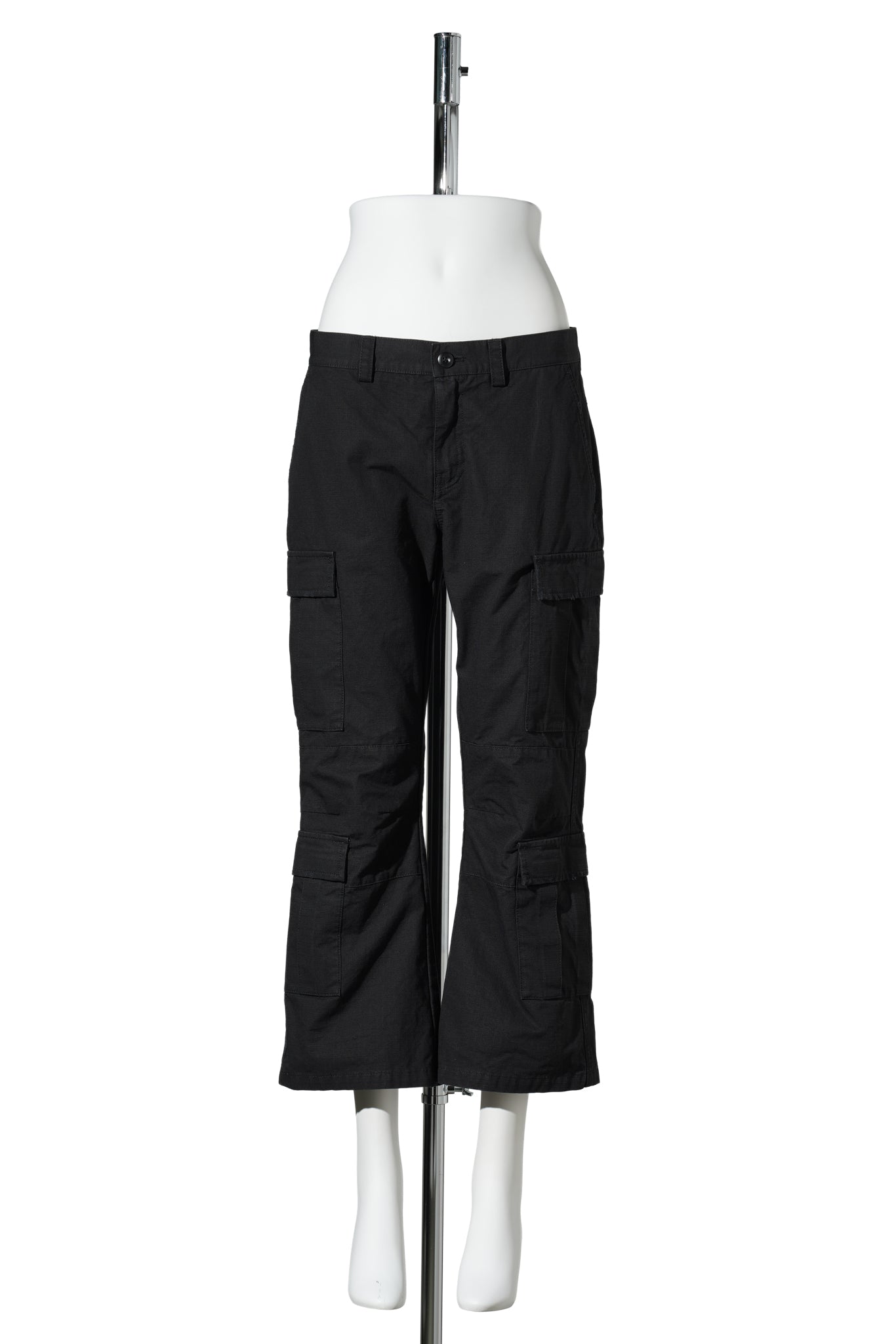CARGO CAPRI PANTS / 1000:BLACK
