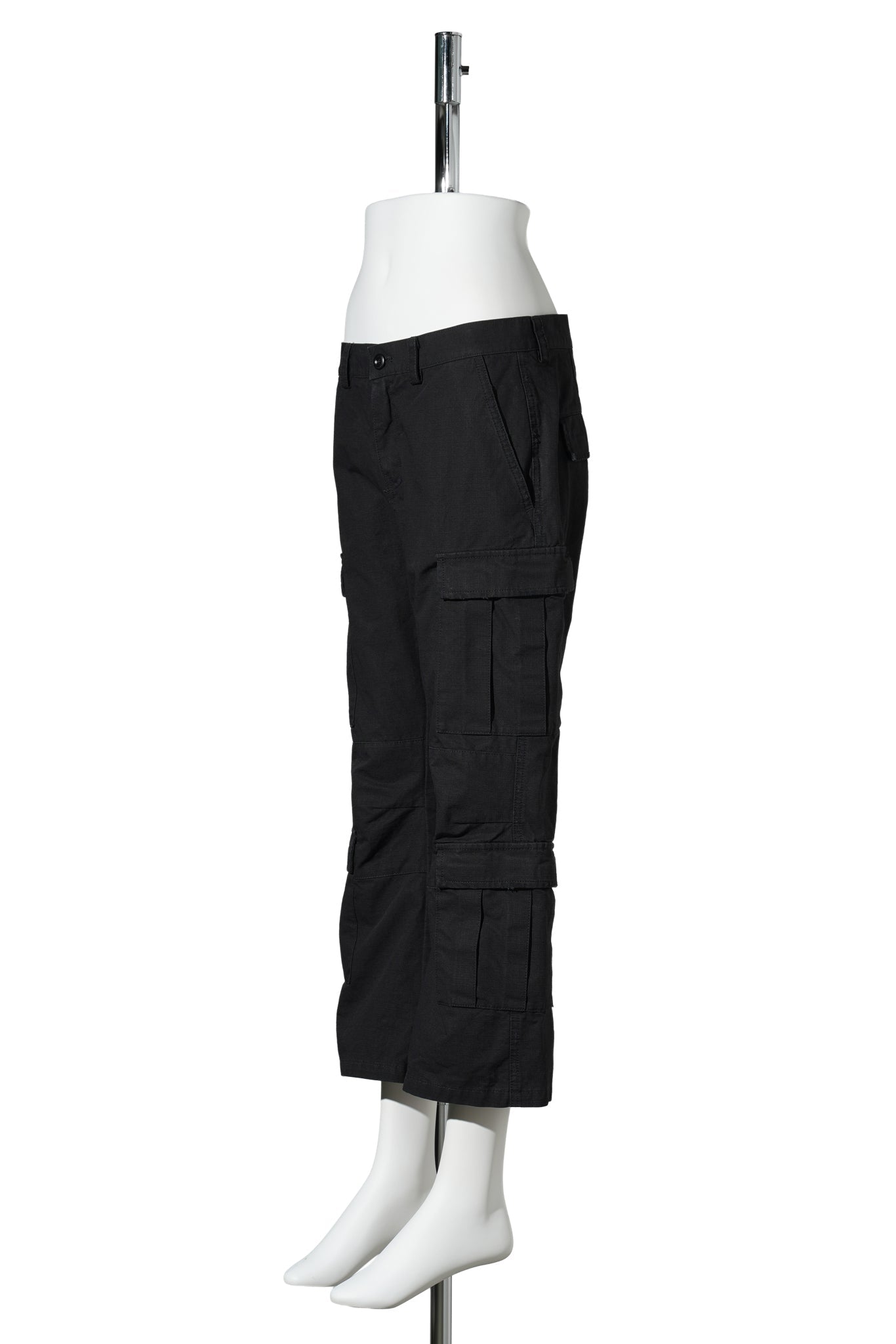 CARGO CAPRI PANTS / 1000:BLACK