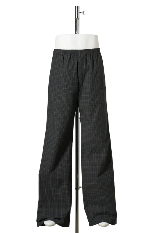LOOSE TAILORED PANTS / 8069:NAVY/DARK GREEN