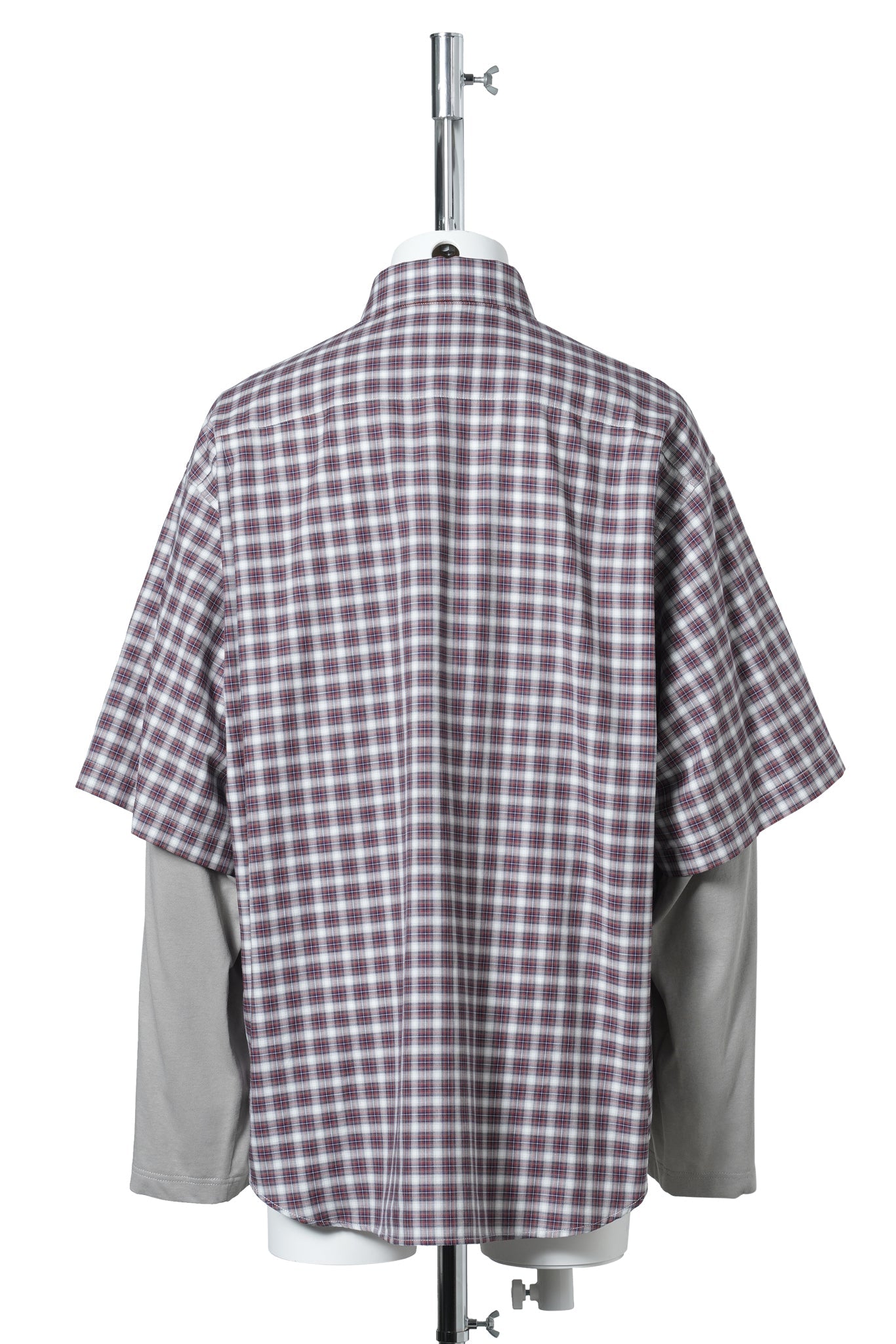 WRONG SLEEVE SHIRT / 6011:RED/NAVY