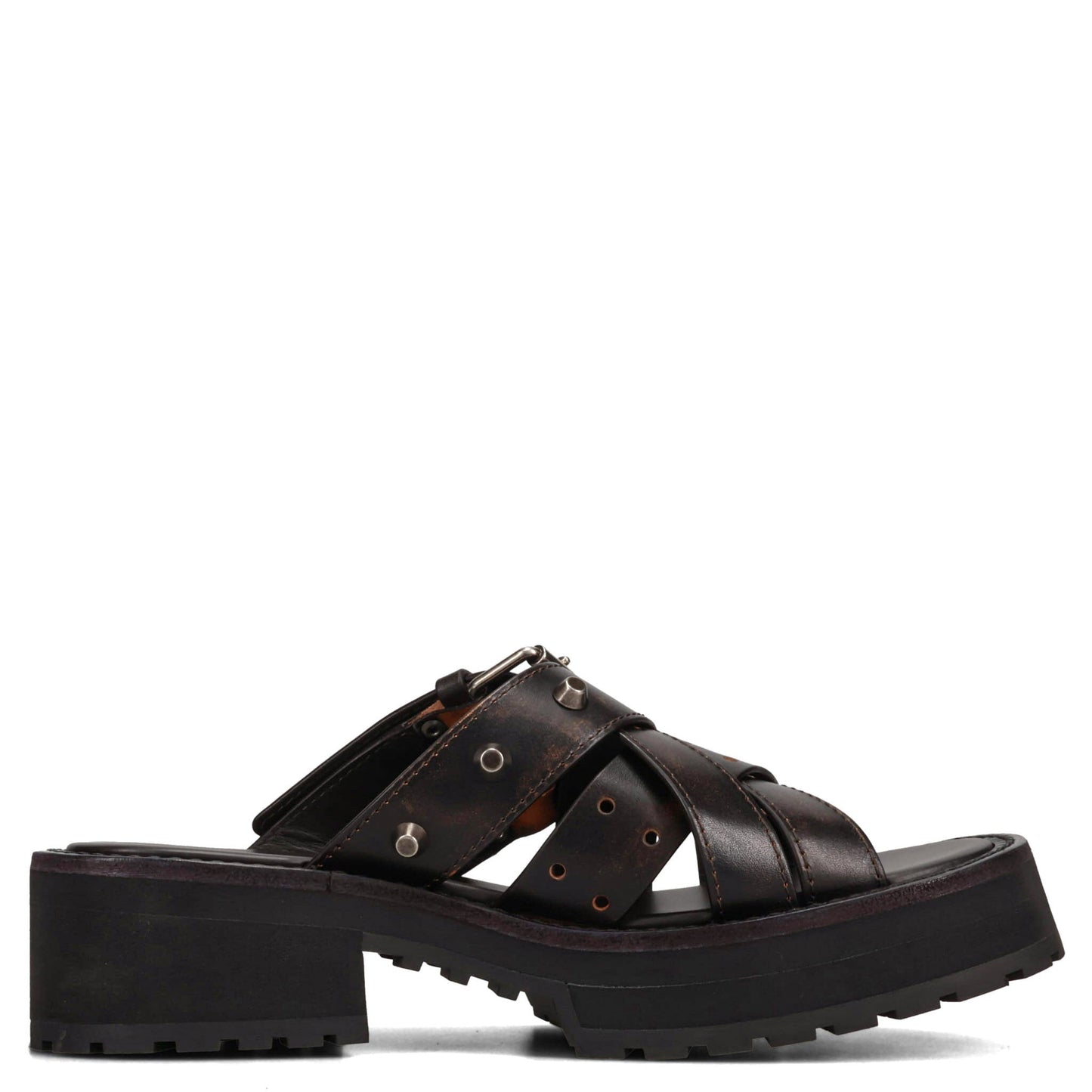 VENOM OP.MULE OLD LEAT / 2824:BROWN/SILVER