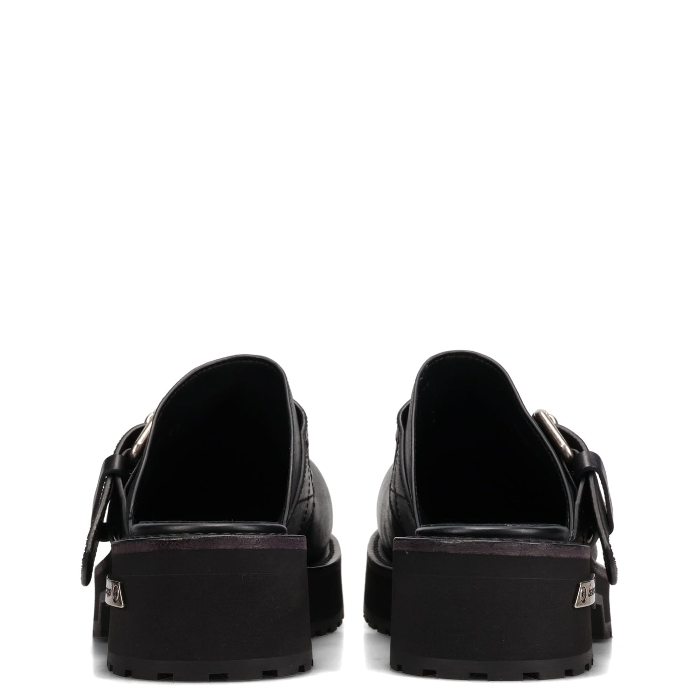 VENOM MULE LEATH WO/MET ACC / 1081:BLACK/AG SILVER