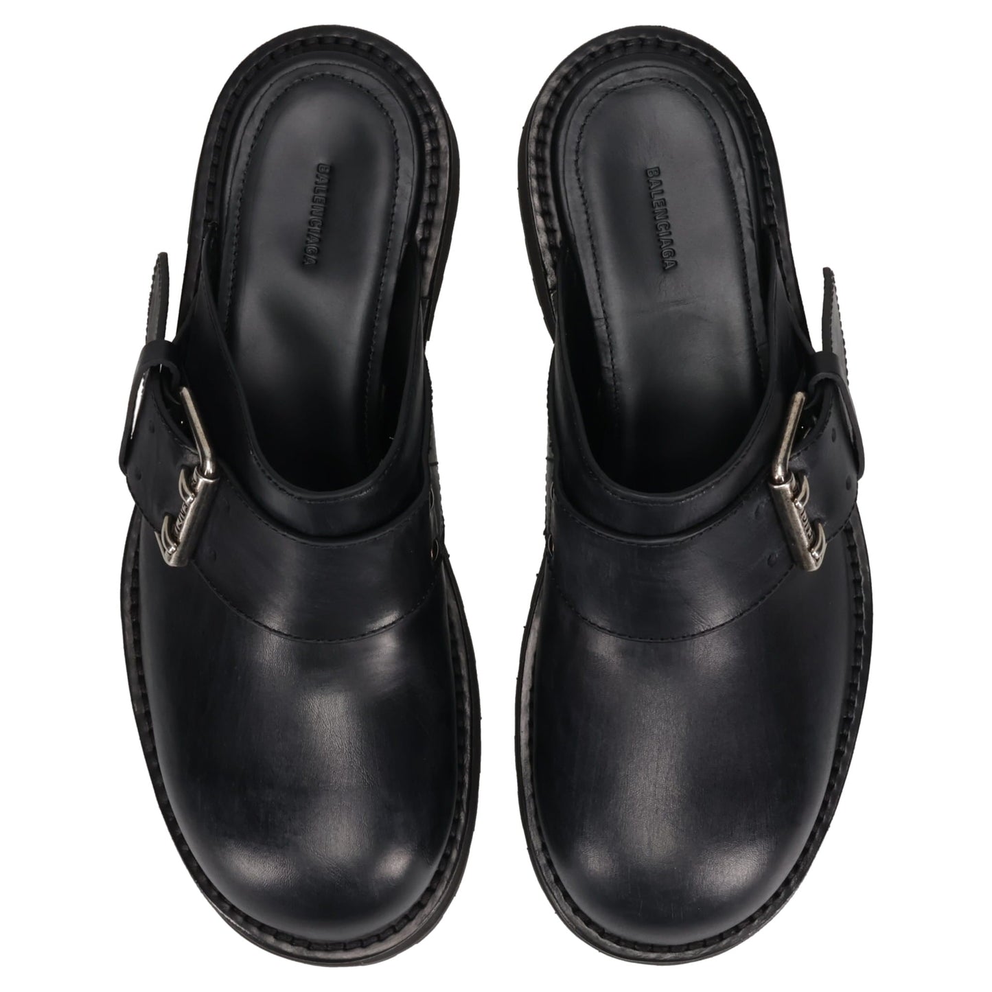 VENOM MULE LEATH WO/MET ACC / 1081:BLACK/AG SILVER