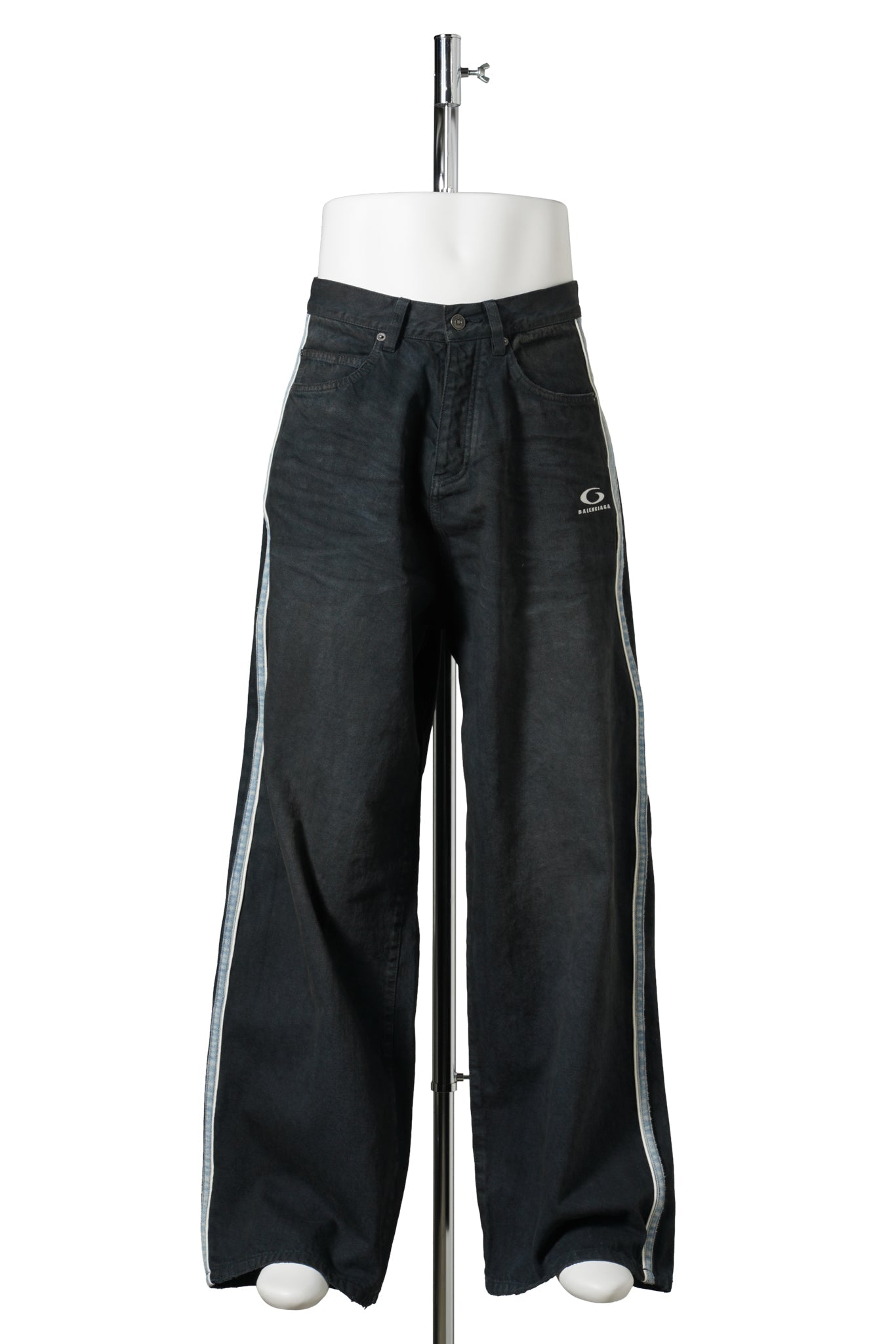PANTS WITH PIPING DETAILS / 2279:DARK BROWN/BLACK