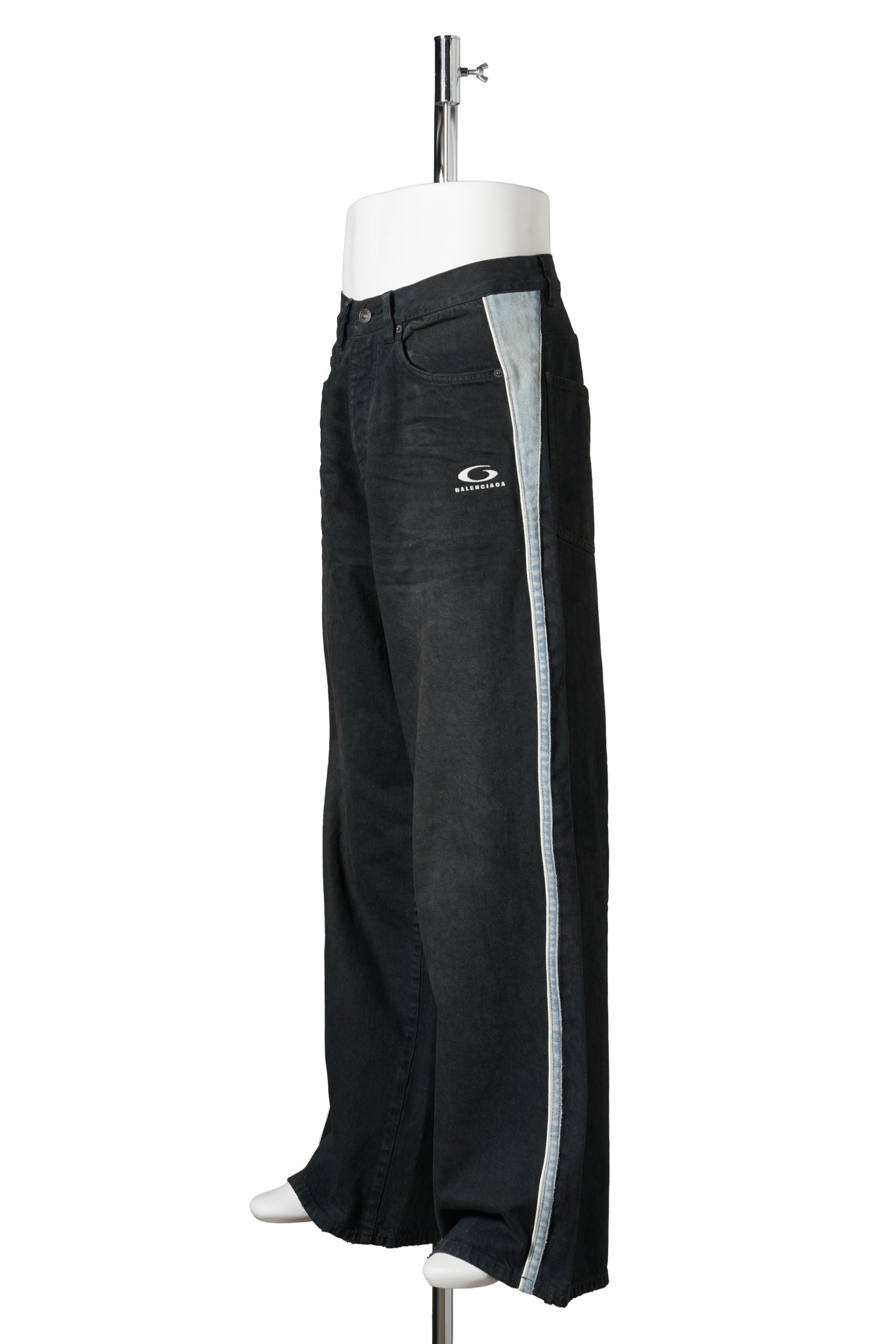PANTS WITH PIPING DETAILS / 2279:DARK BROWN/BLACK