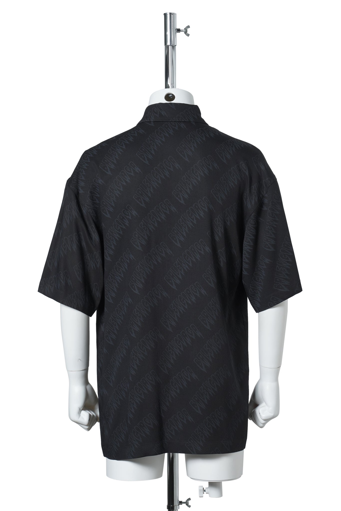 S/S LARGE FIT SHIRT / 1069:BLACK/BLACK