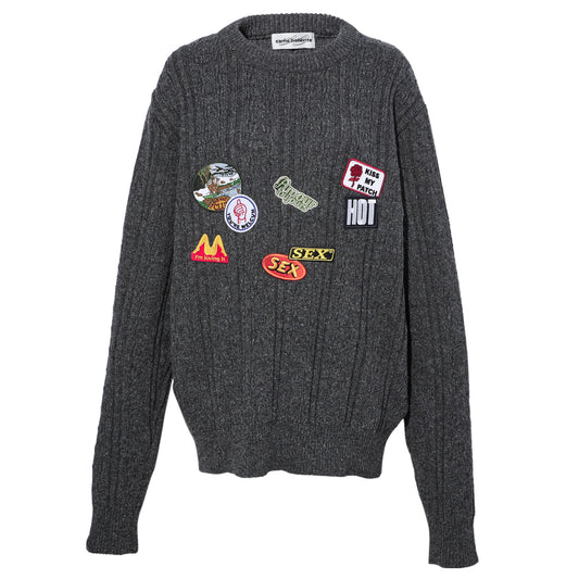 PATCHWORK LOVE AFFAIR / GREY