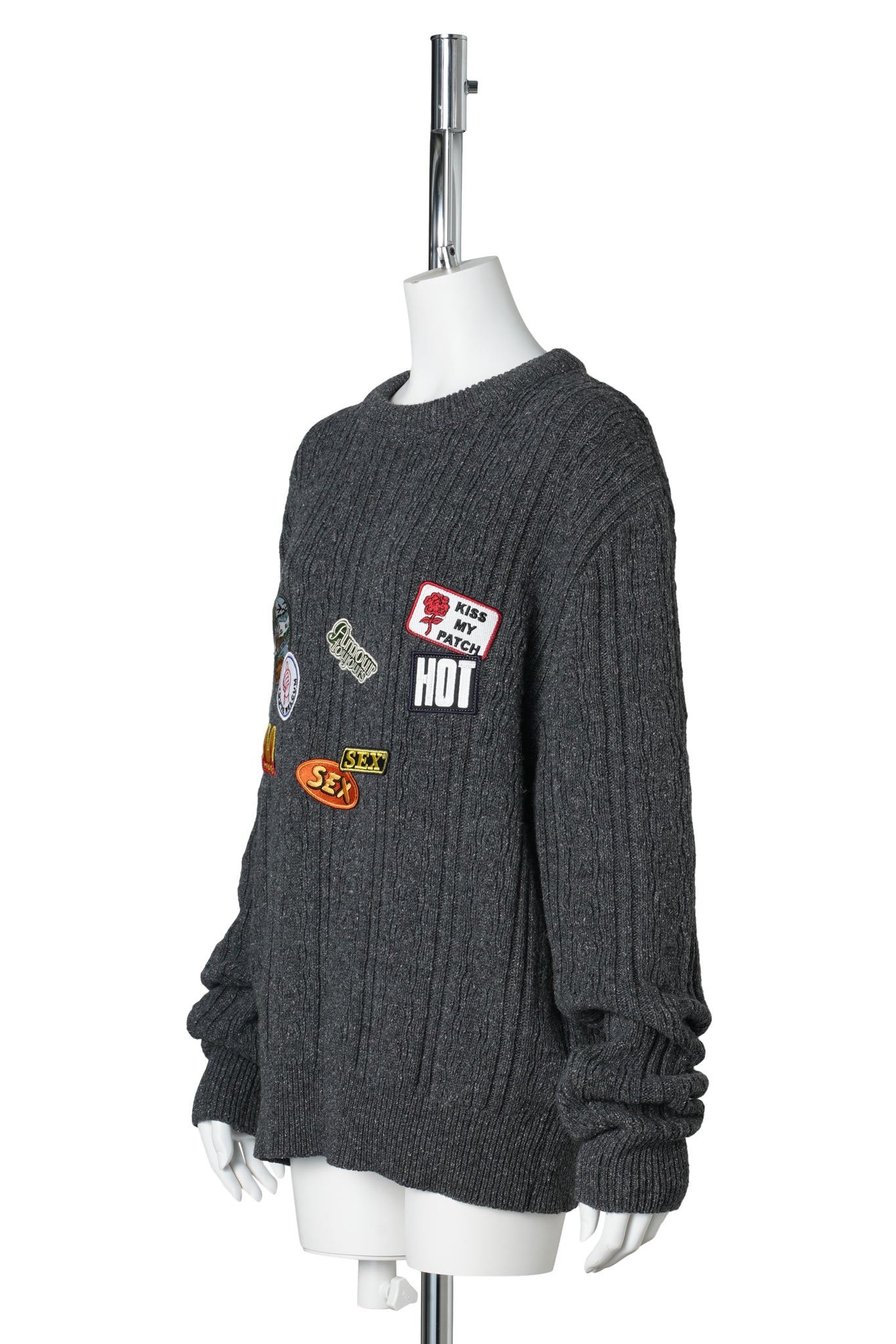 PATCHWORK LOVE AFFAIR / GREY