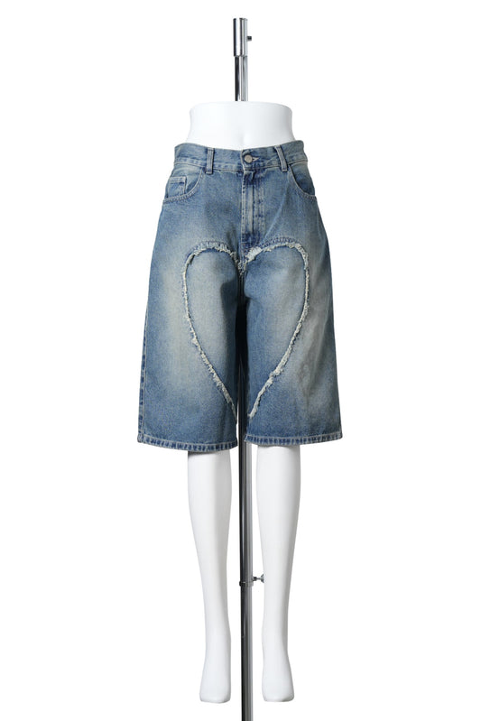 LOVE SHORTS / OFF-BLUE