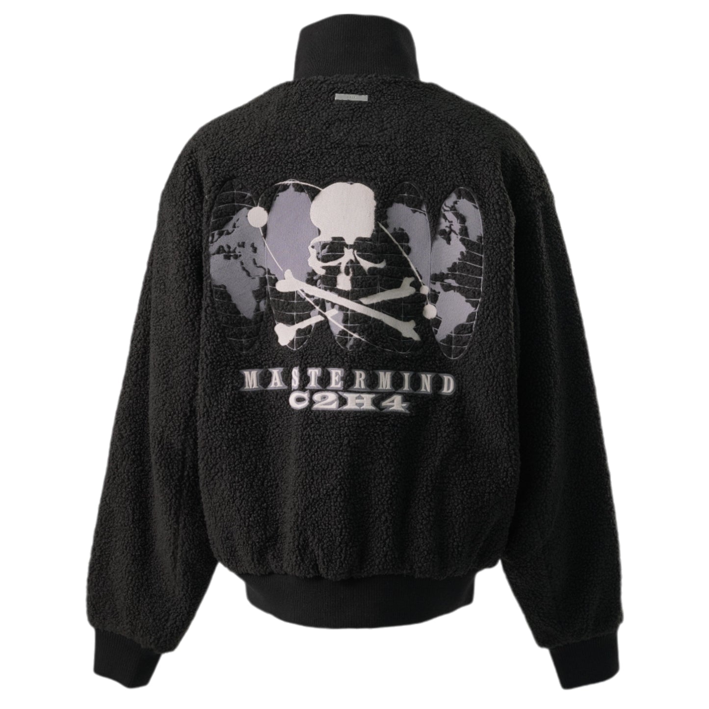 FLEECE JACKET / FUZZY BLACK