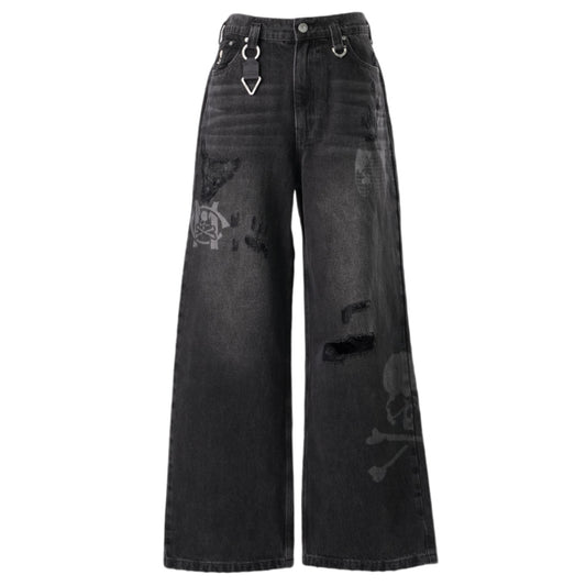 TOTEM LASER JEANS / FADED BLACK