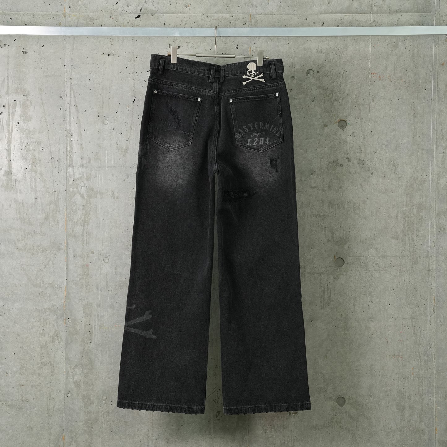 TOTEM LASER JEANS / FADED BLACK