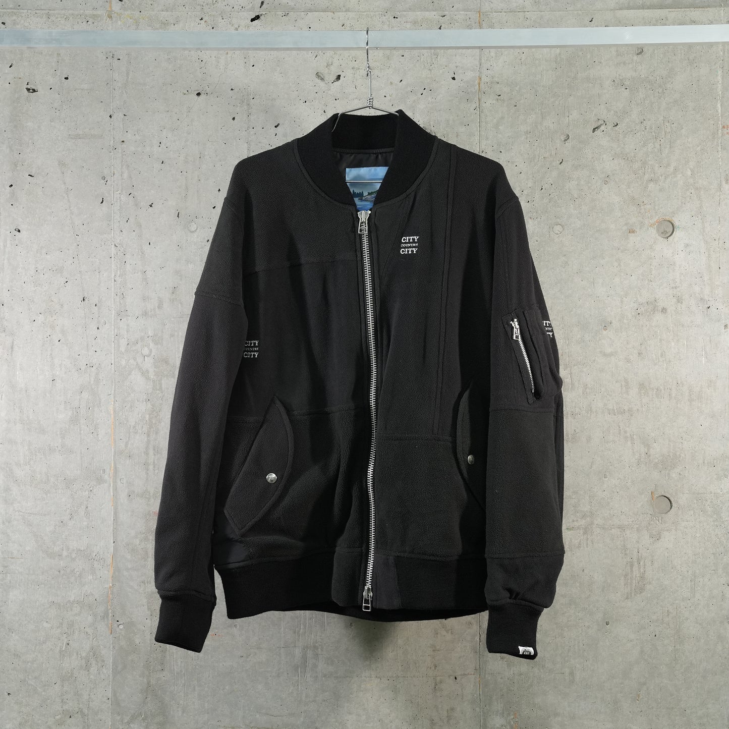 CITY COUNTRY CITY x OLD PARK FLEECE MA-1 / BLACK