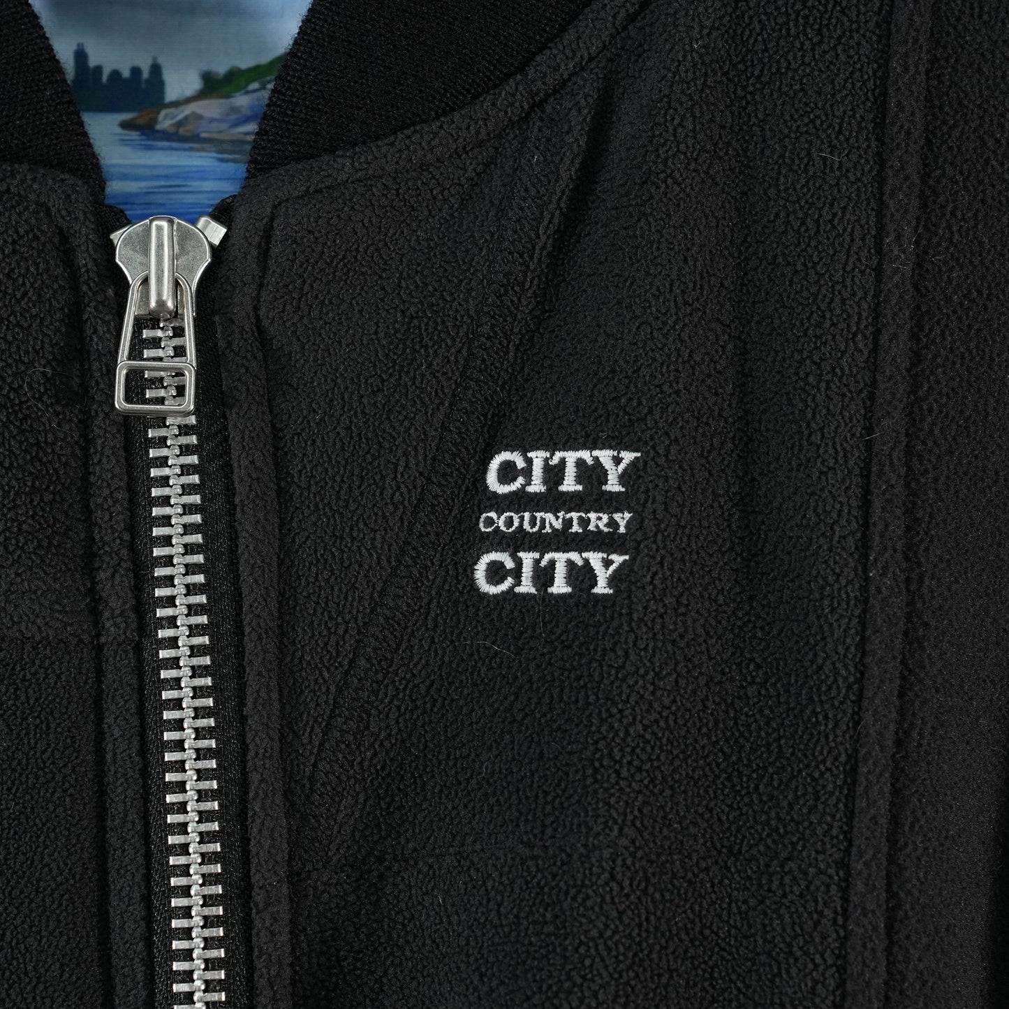 CITY COUNTRY CITY x OLD PARK FLEECE MA-1 / BLACK