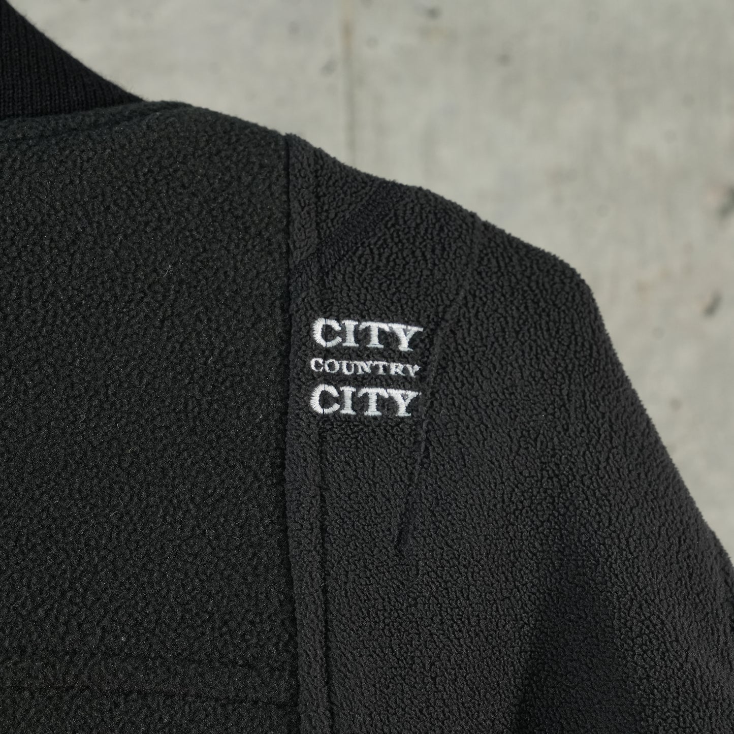 CITY COUNTRY CITY x OLD PARK FLEECE MA-1 / BLACK