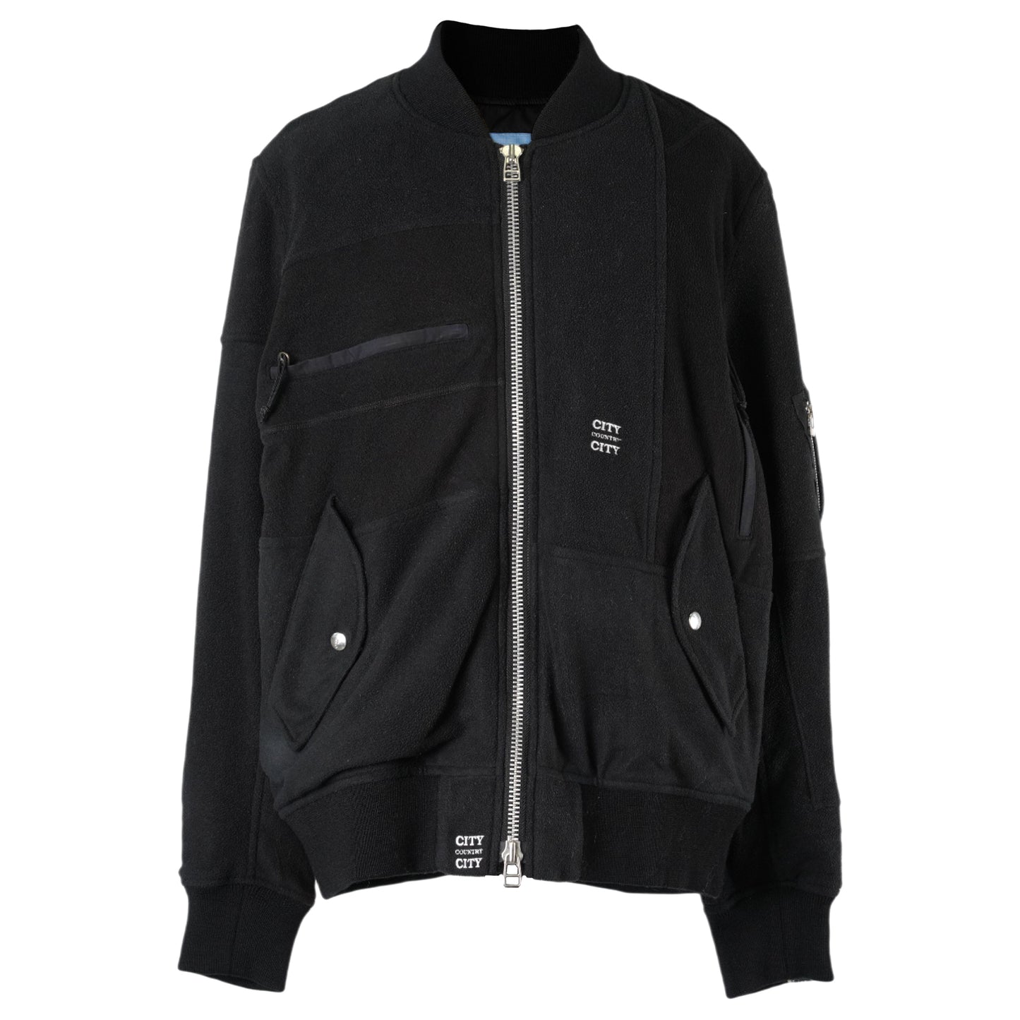 CITY COUNTRY CITY x OLD PARK FLEECE MA-1 / BLACK