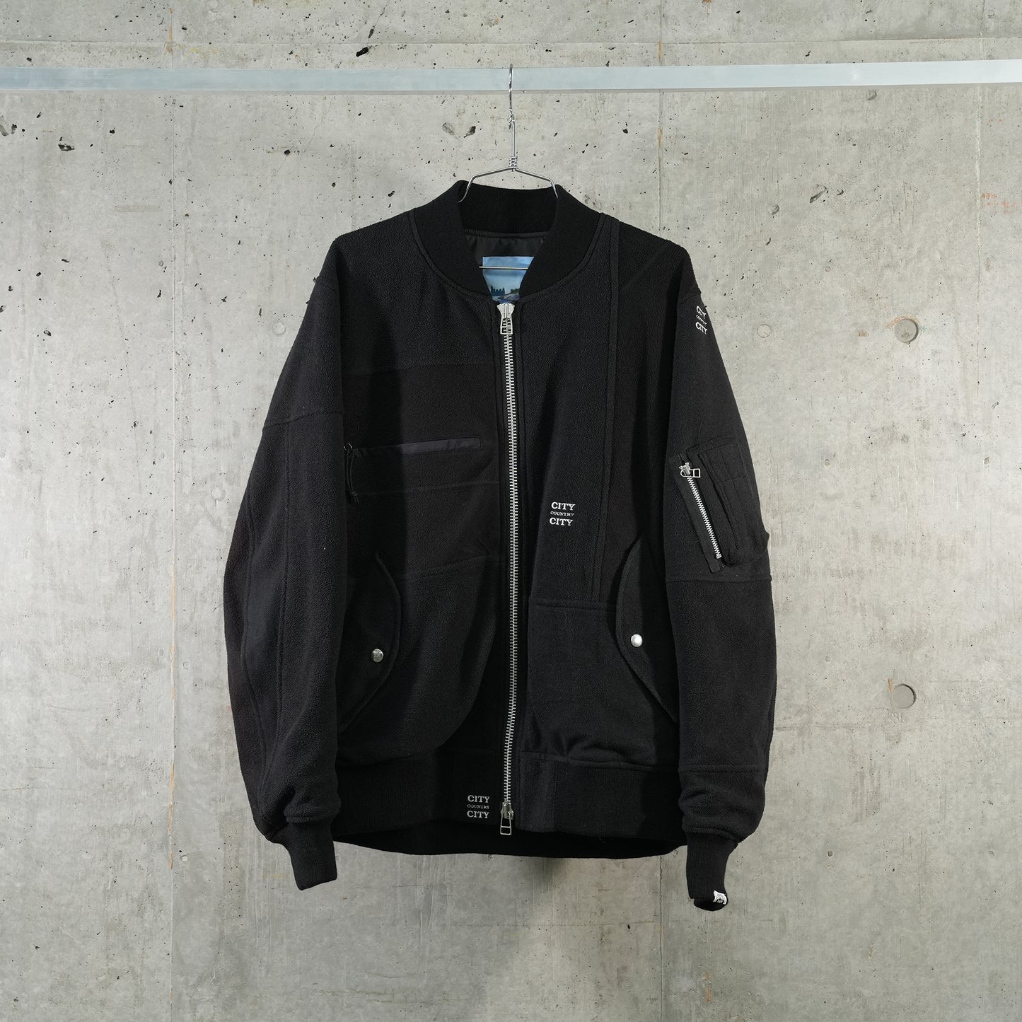 CITY COUNTRY CITY x OLD PARK FLEECE MA-1 / BLACK