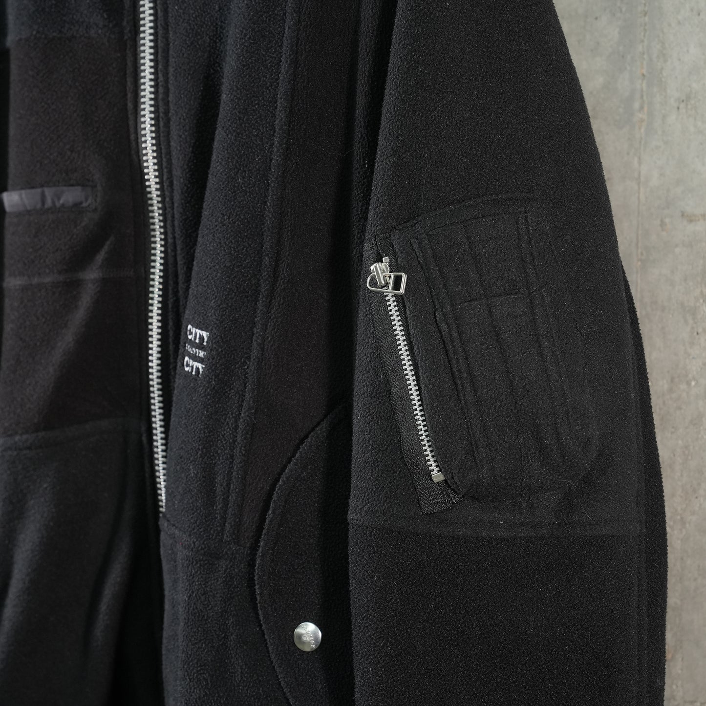 CITY COUNTRY CITY x OLD PARK FLEECE MA-1 / BLACK