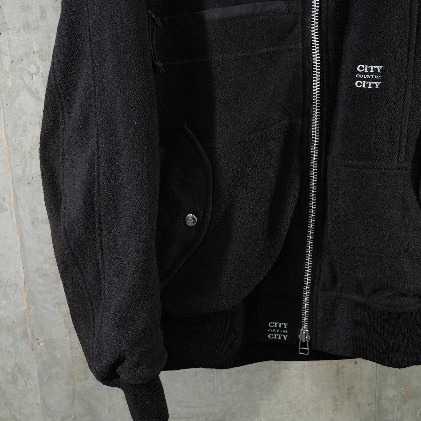 CITY COUNTRY CITY x OLD PARK FLEECE MA-1 / BLACK