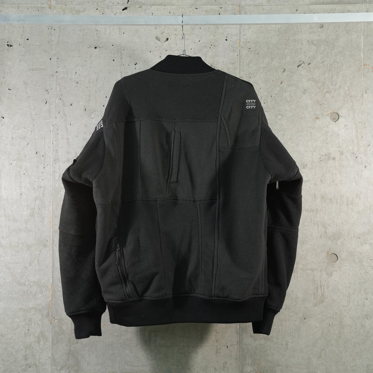 CITY COUNTRY CITY x OLD PARK FLEECE MA-1 / BLACK