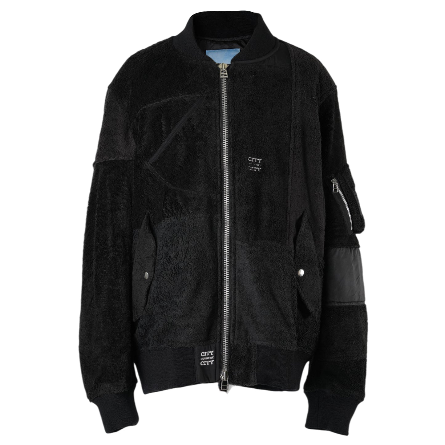 CITY COUNTRY CITY x OLD PARK FLEECE MA-1 / BLACK