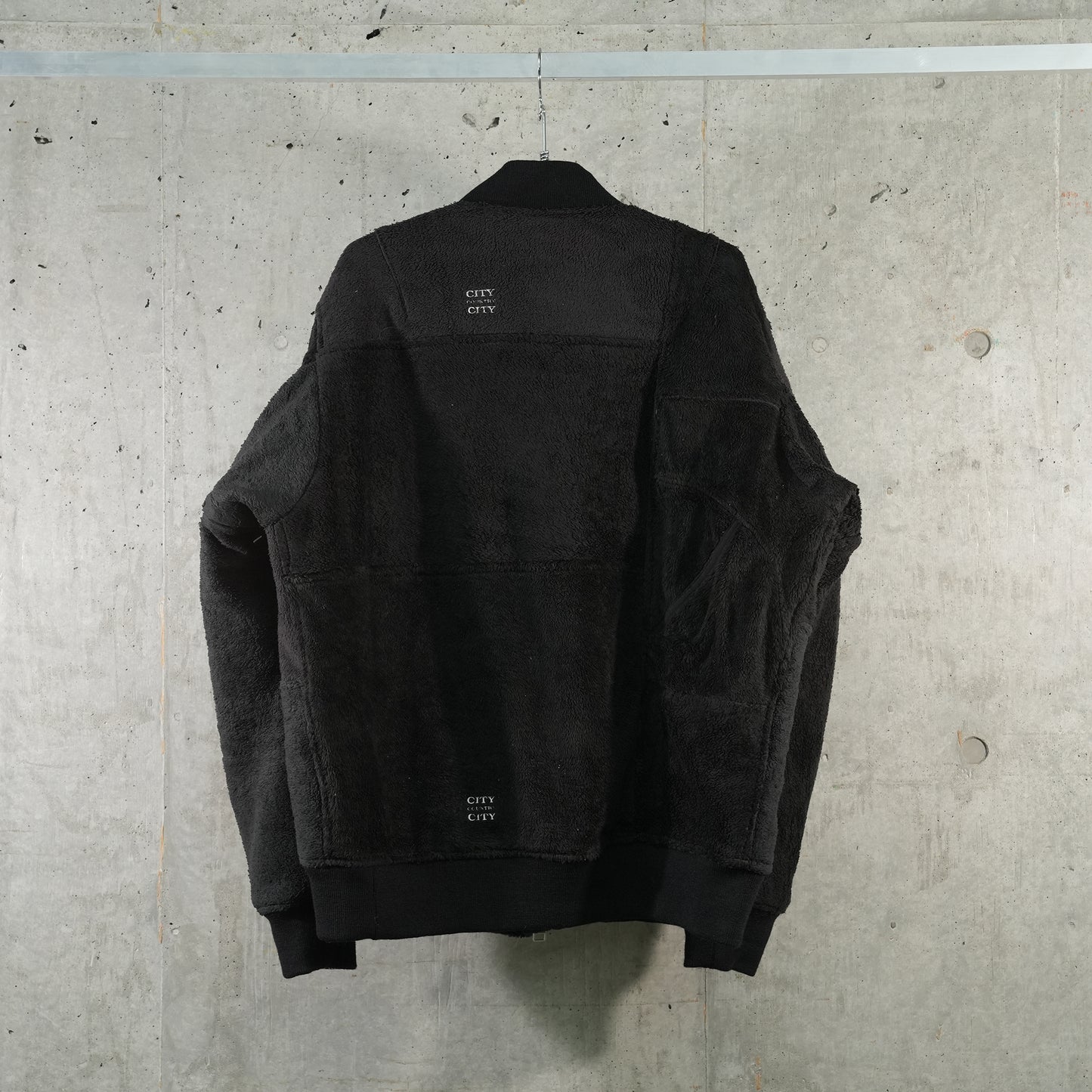 CITY COUNTRY CITY x OLD PARK FLEECE MA-1 / BLACK