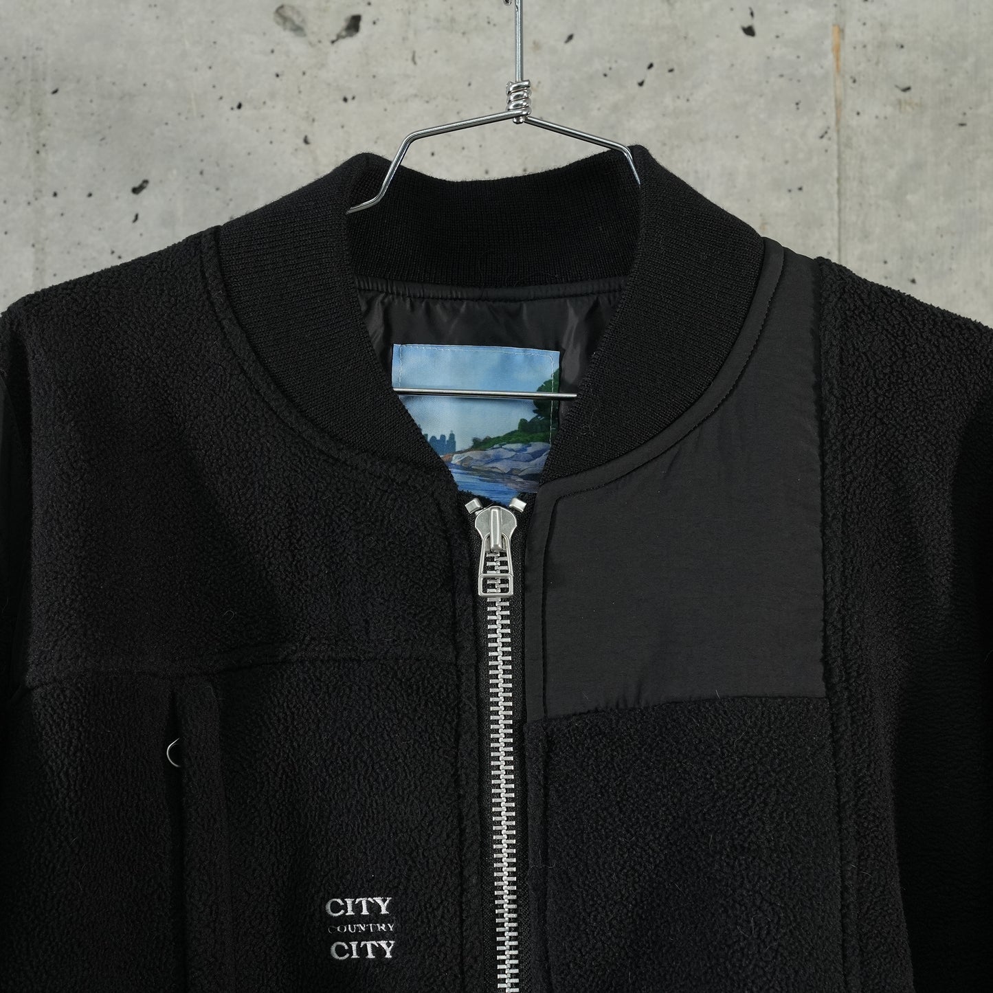 CITY COUNTRY CITY x OLD PARK FLEECE MA-1 / BLACK