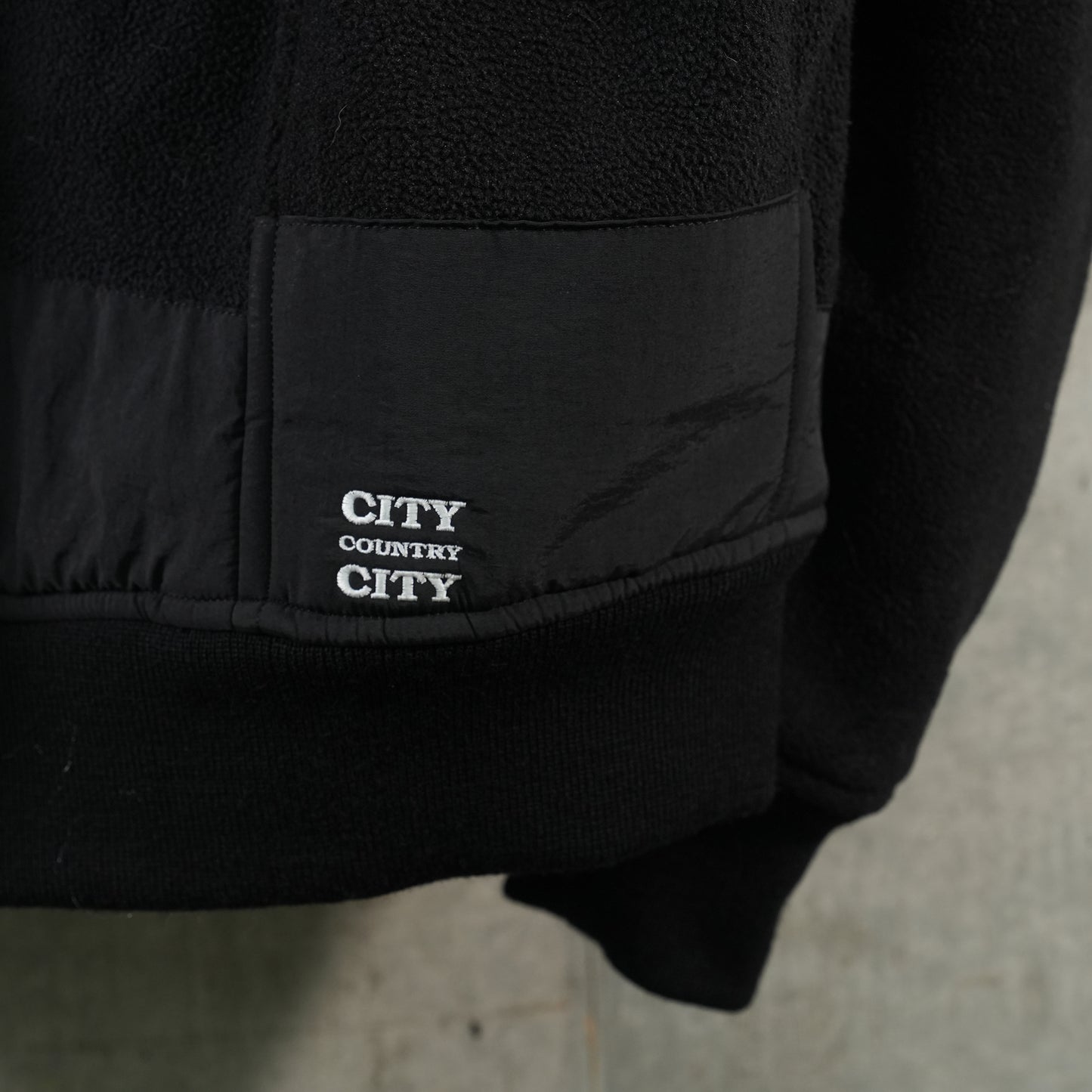 CITY COUNTRY CITY x OLD PARK FLEECE MA-1 / BLACK