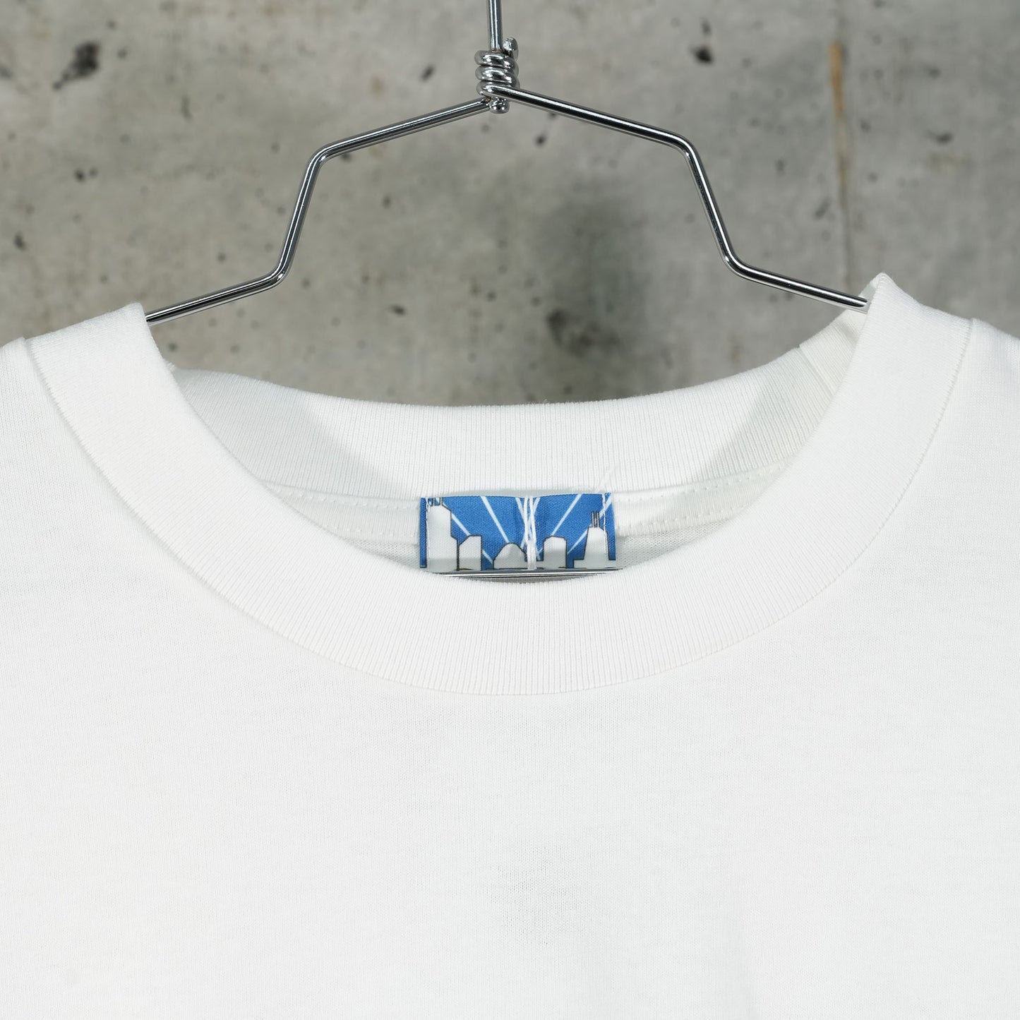 COTTON L/S T-SHIRT / WHITE