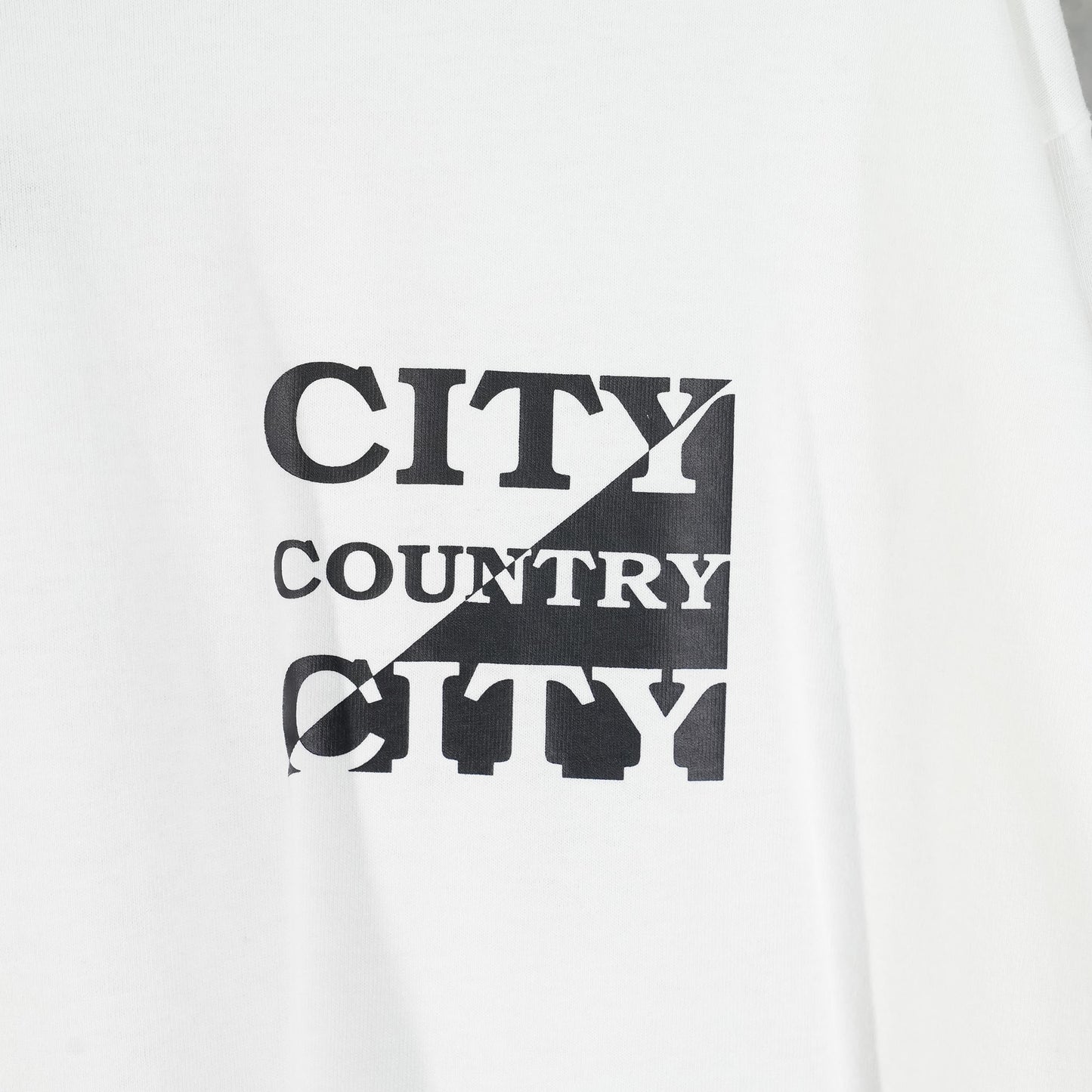 COTTON L/S T-SHIRT / WHITE