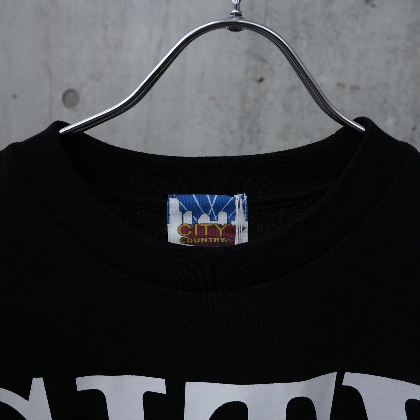 T-SHIRT CITY CITY / BLACK