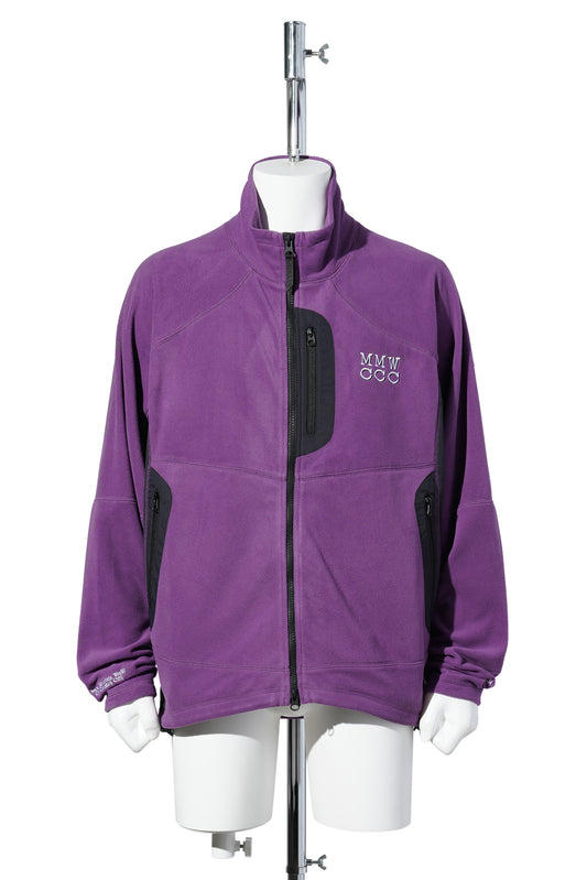 CITY COUNTRY CITY x Marmot MMWCCC EVERY WHERE POLAR TEX FLEECE JACKET / PURPLE
