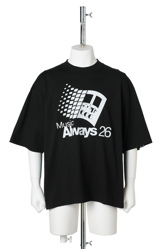 CITY COUNTRY CITY X IS-NESS MUSIC T-SHIRT MUSIC ALEAYS / BLACK